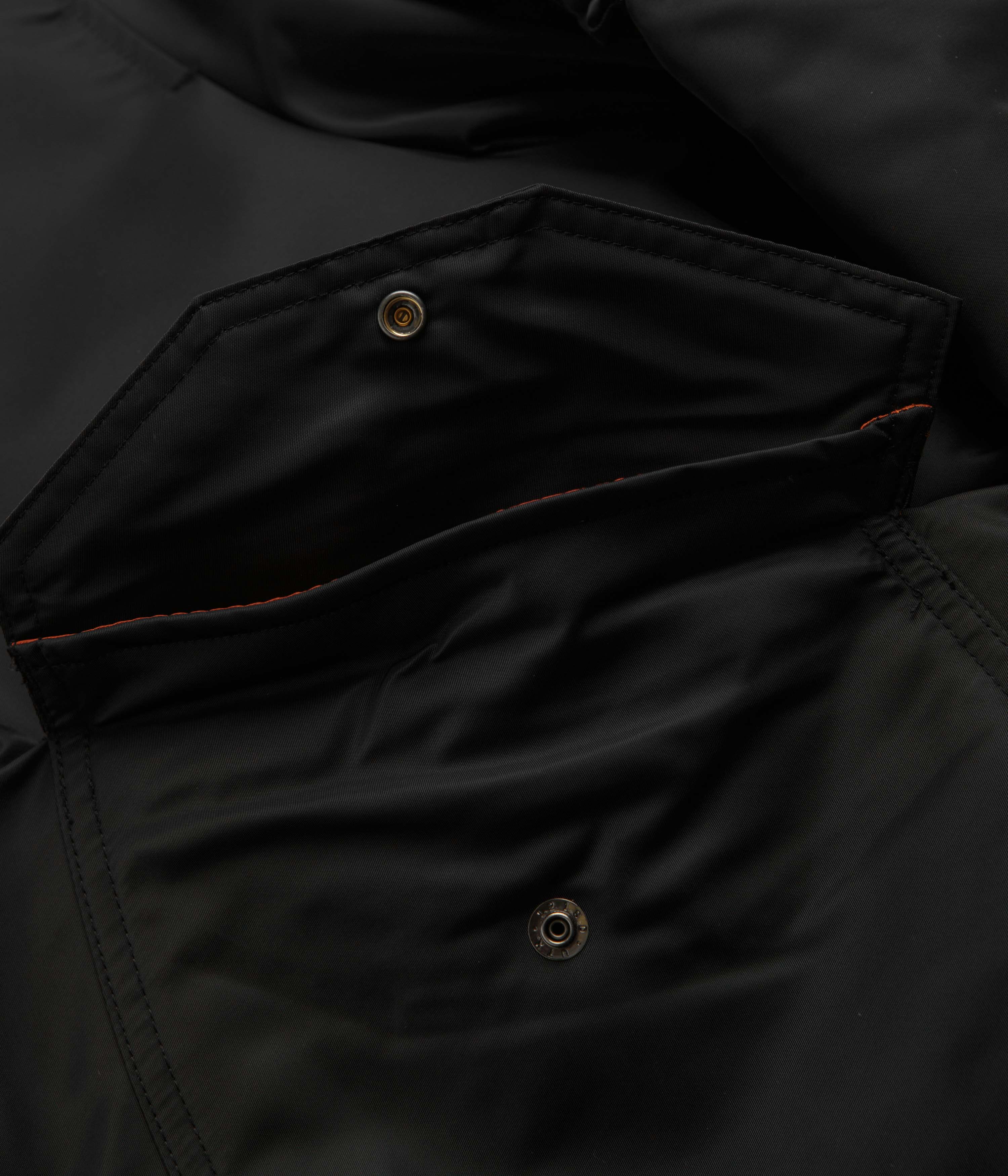 Carhartt Olten Bomber Jacket - Black / Turmeric - Image 5