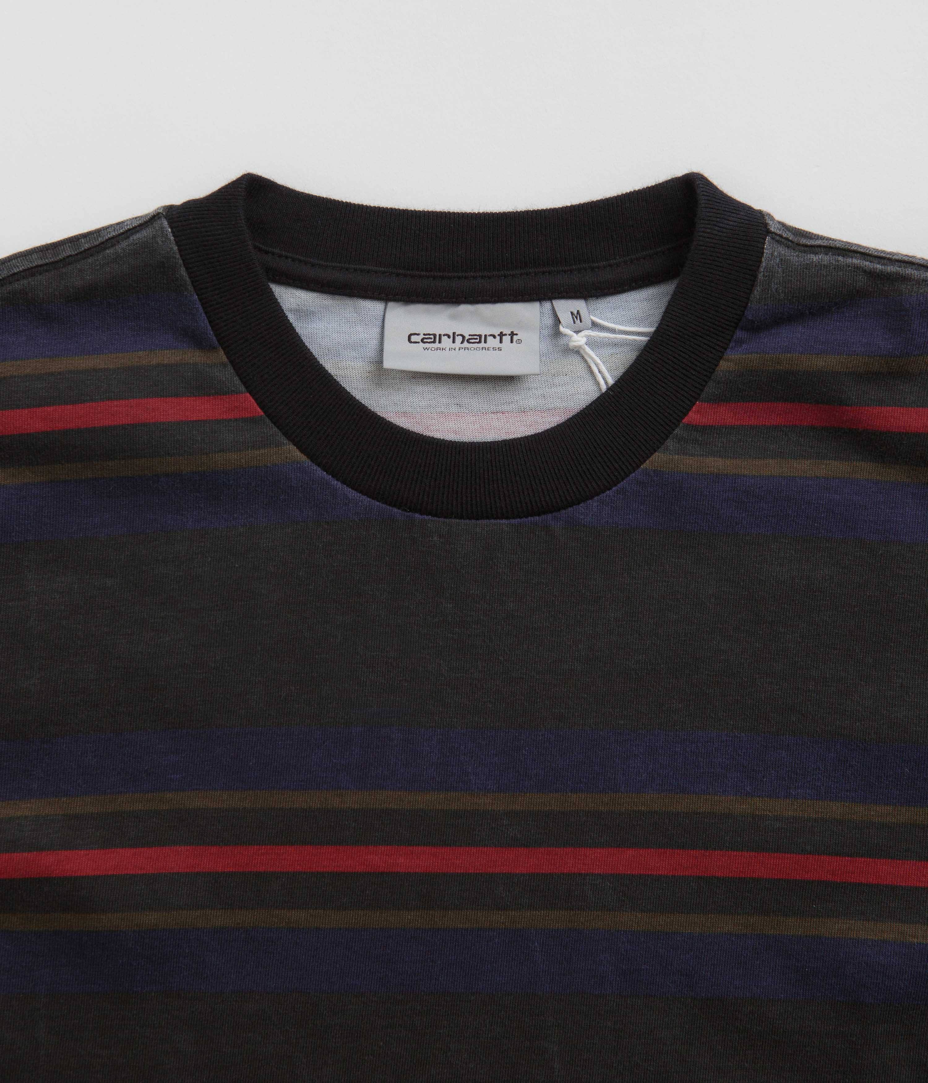 Carhartt Oregon T-Shirt - Starco Stripe / Black - Image 3