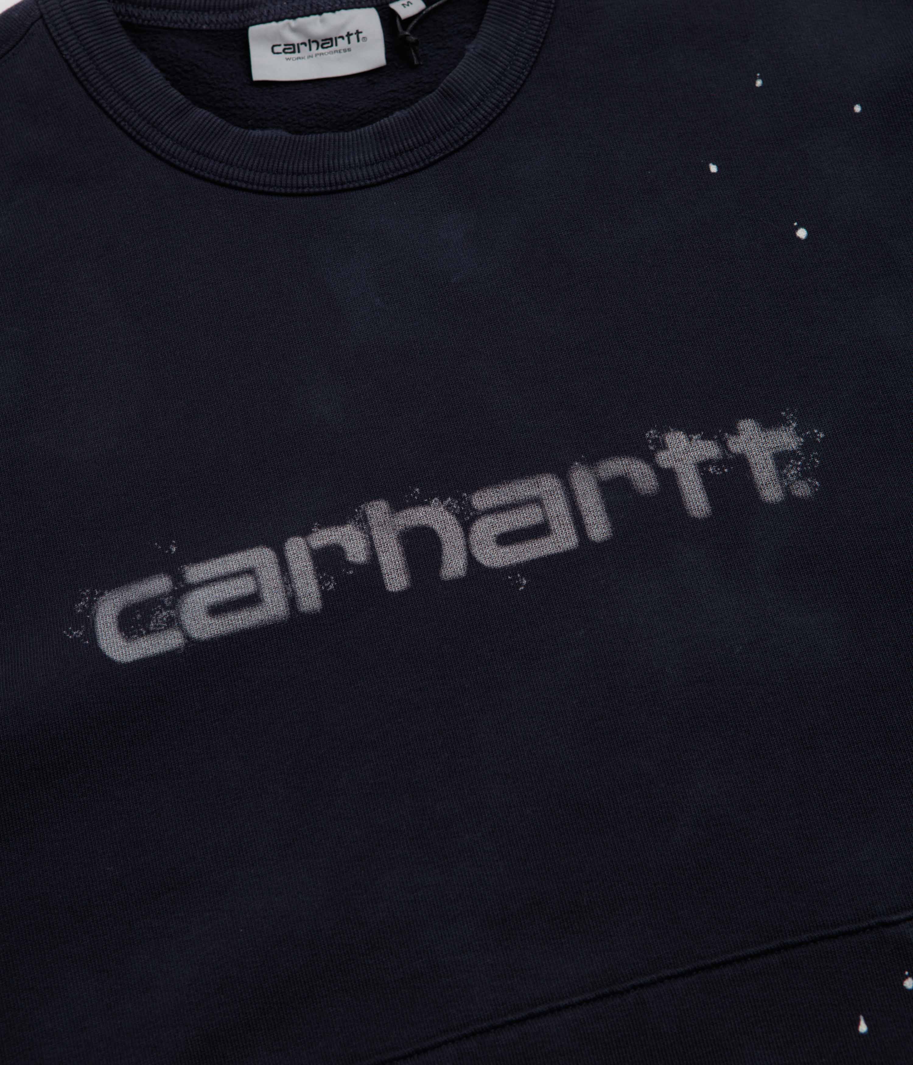 Carhartt Painter Crewneck Sweatshirt - Dark Navy - Image 4