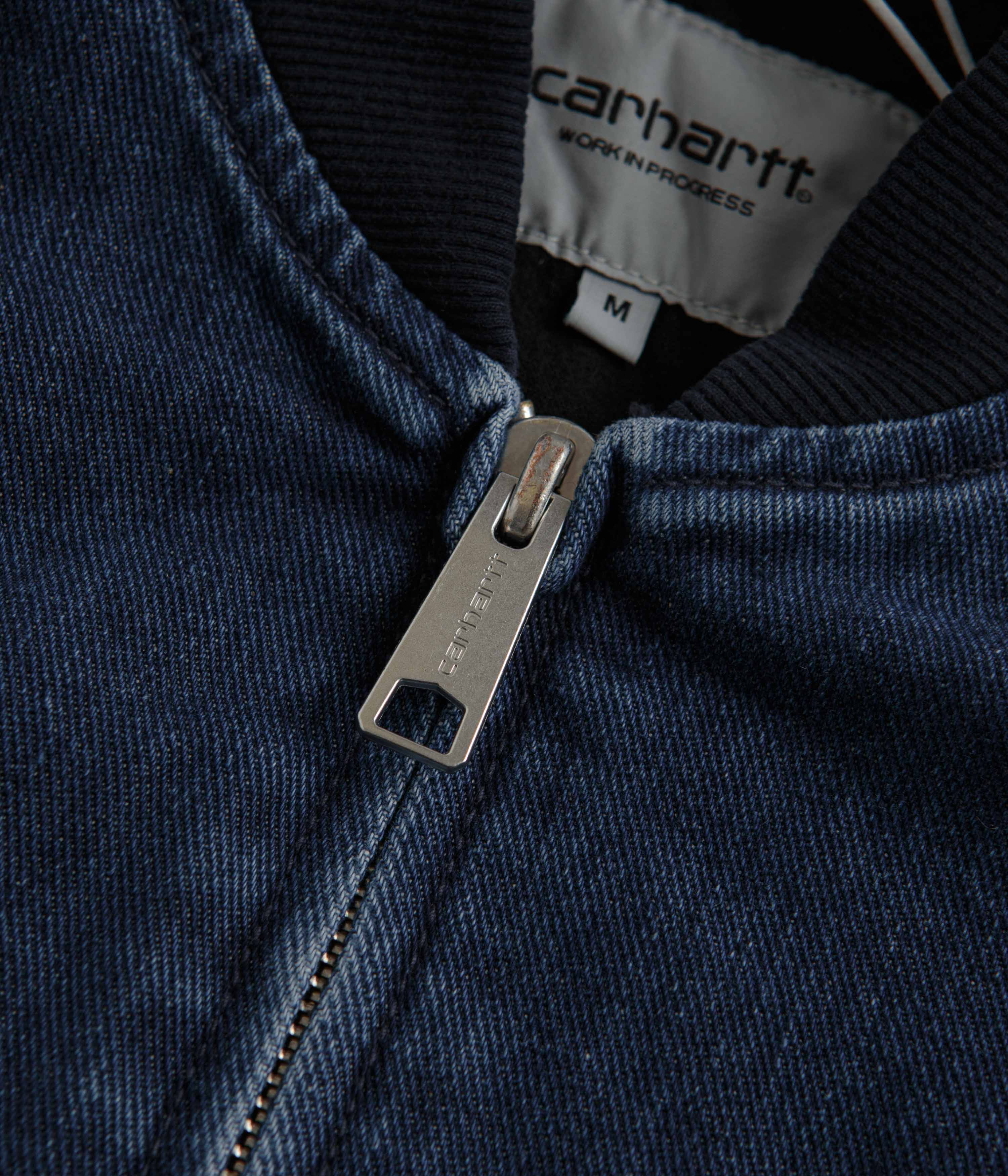 Carhartt Paxon Bomber Jacket - Blue / Dark Navy - Image 5