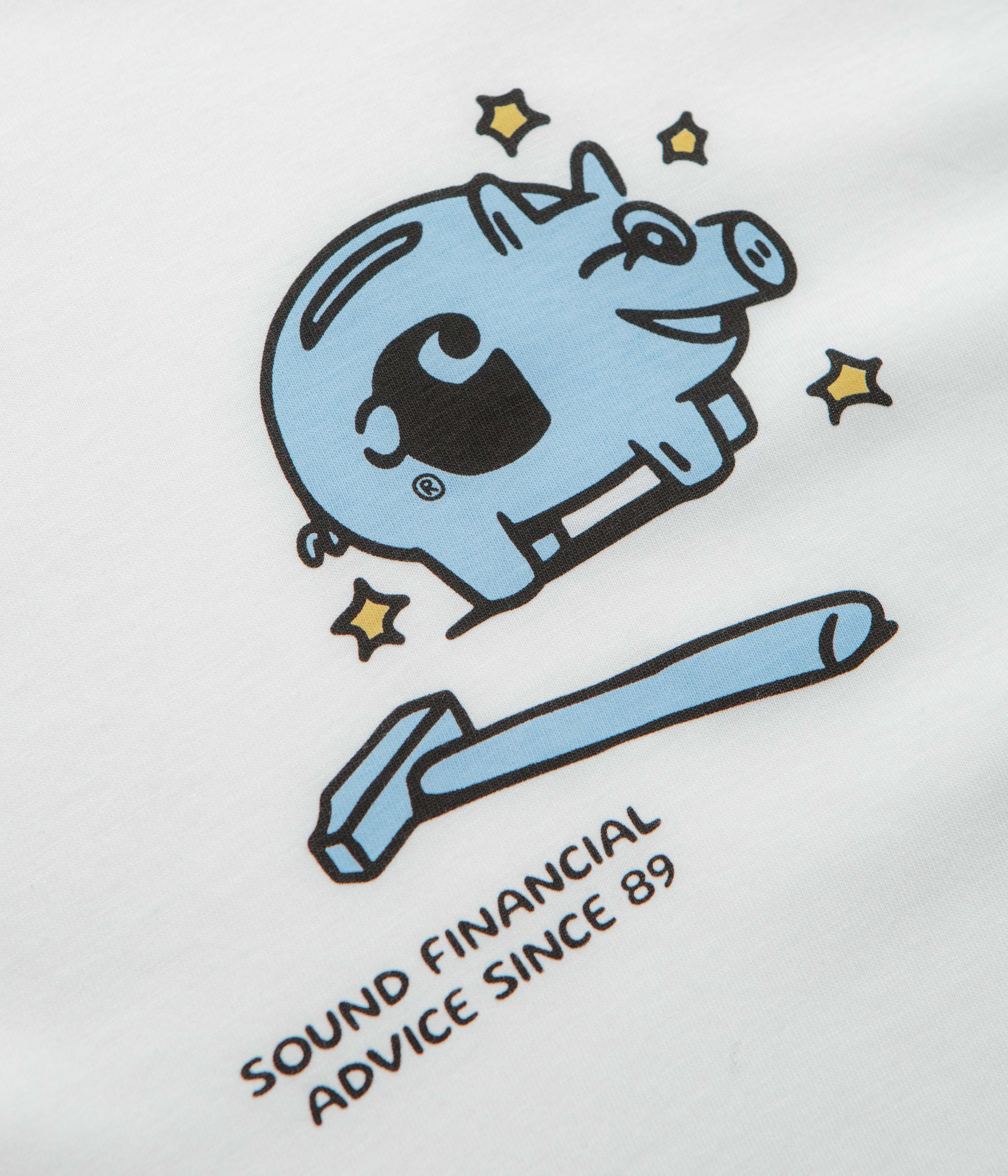Carhartt Piggybank T-Shirt - White - Image 2
