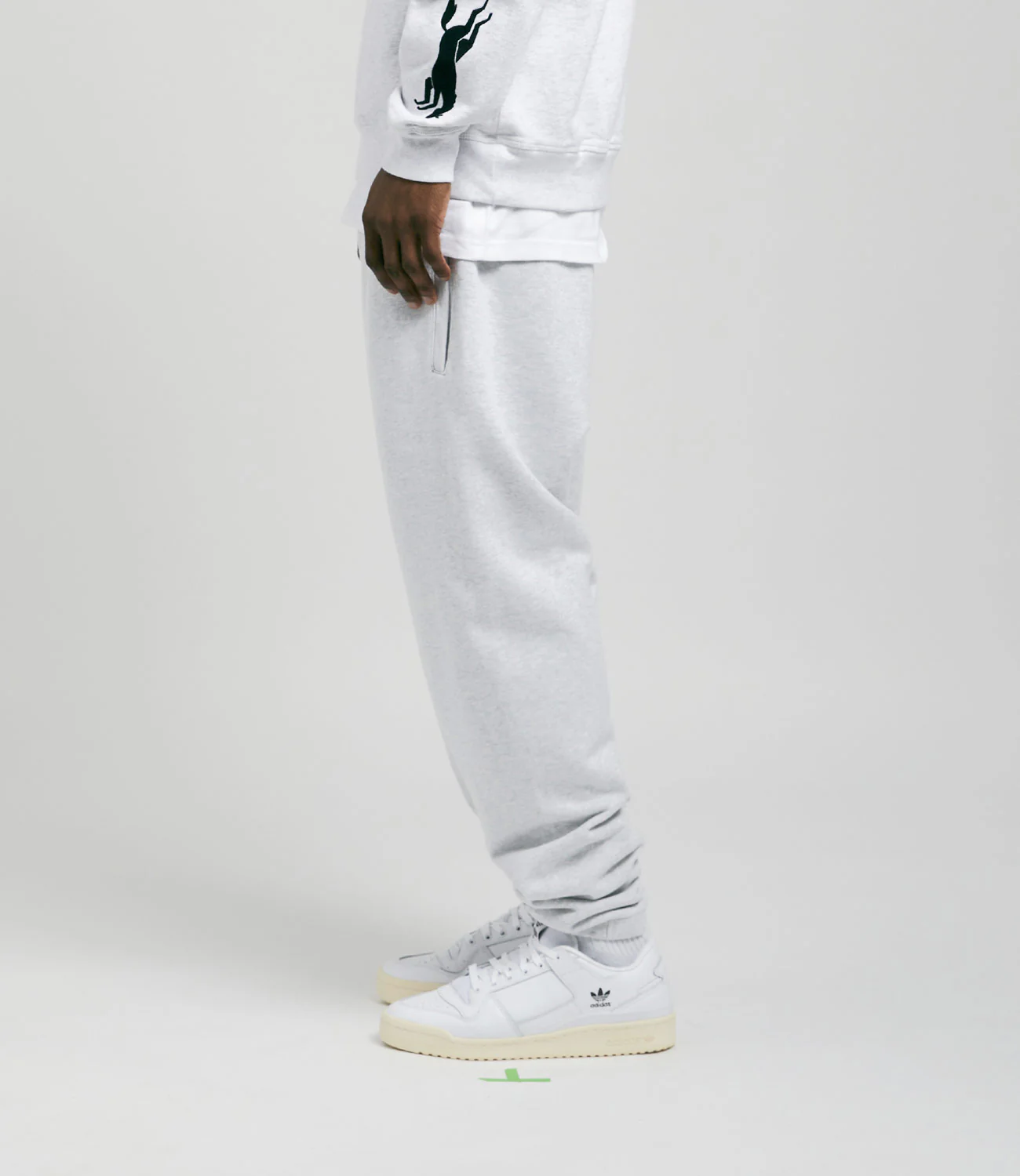 Carhartt Pocket Sweatpants - Ash Heather - Image 3