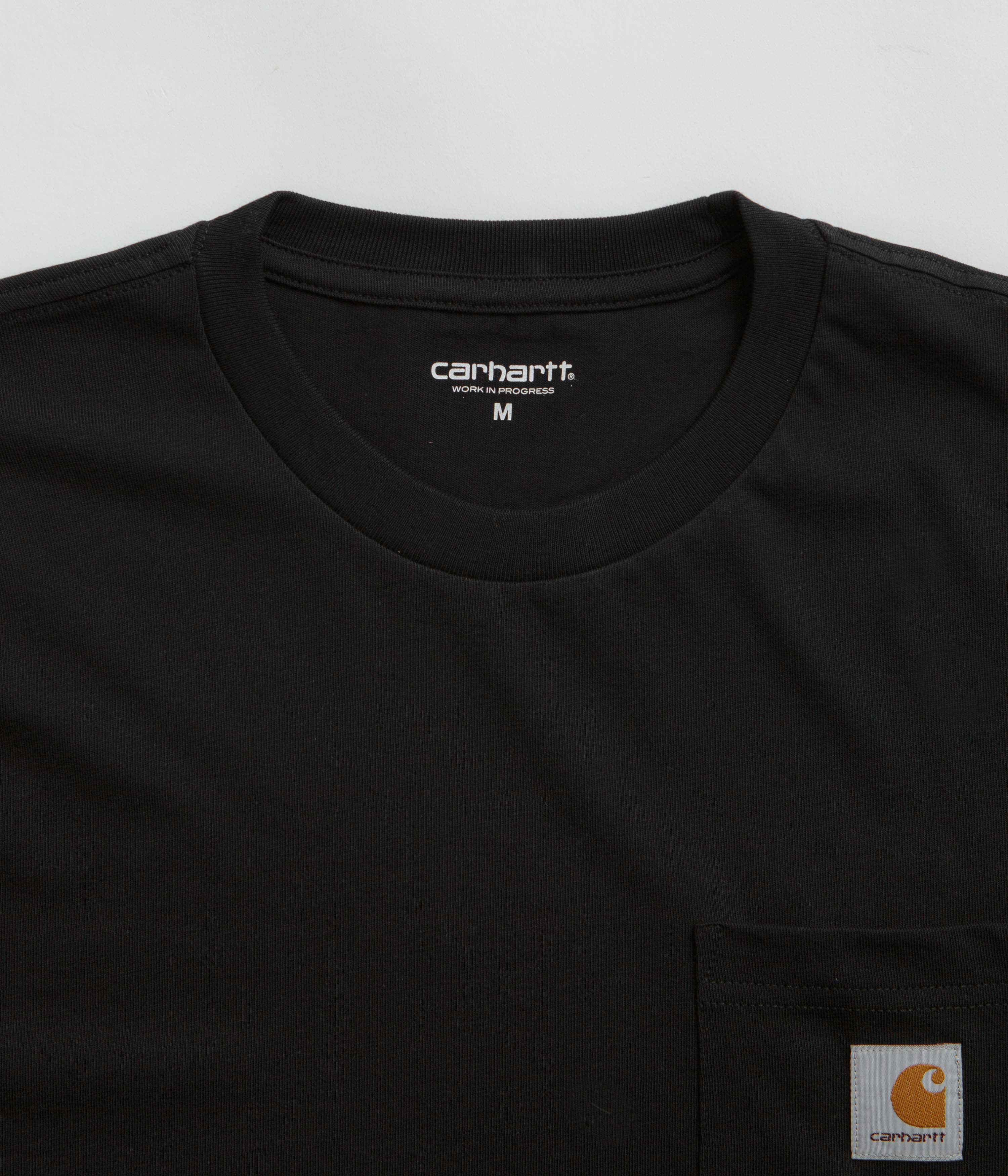 Carhartt Pocket T-Shirt - Black - Image 3