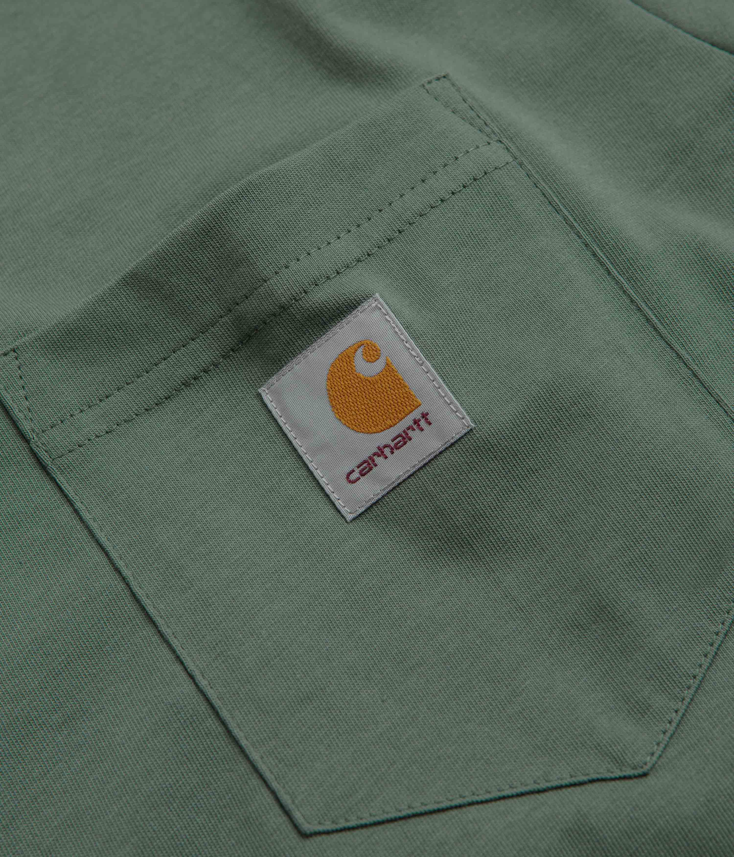 Carhartt Pocket T-Shirt - Duck Green - Image 2
