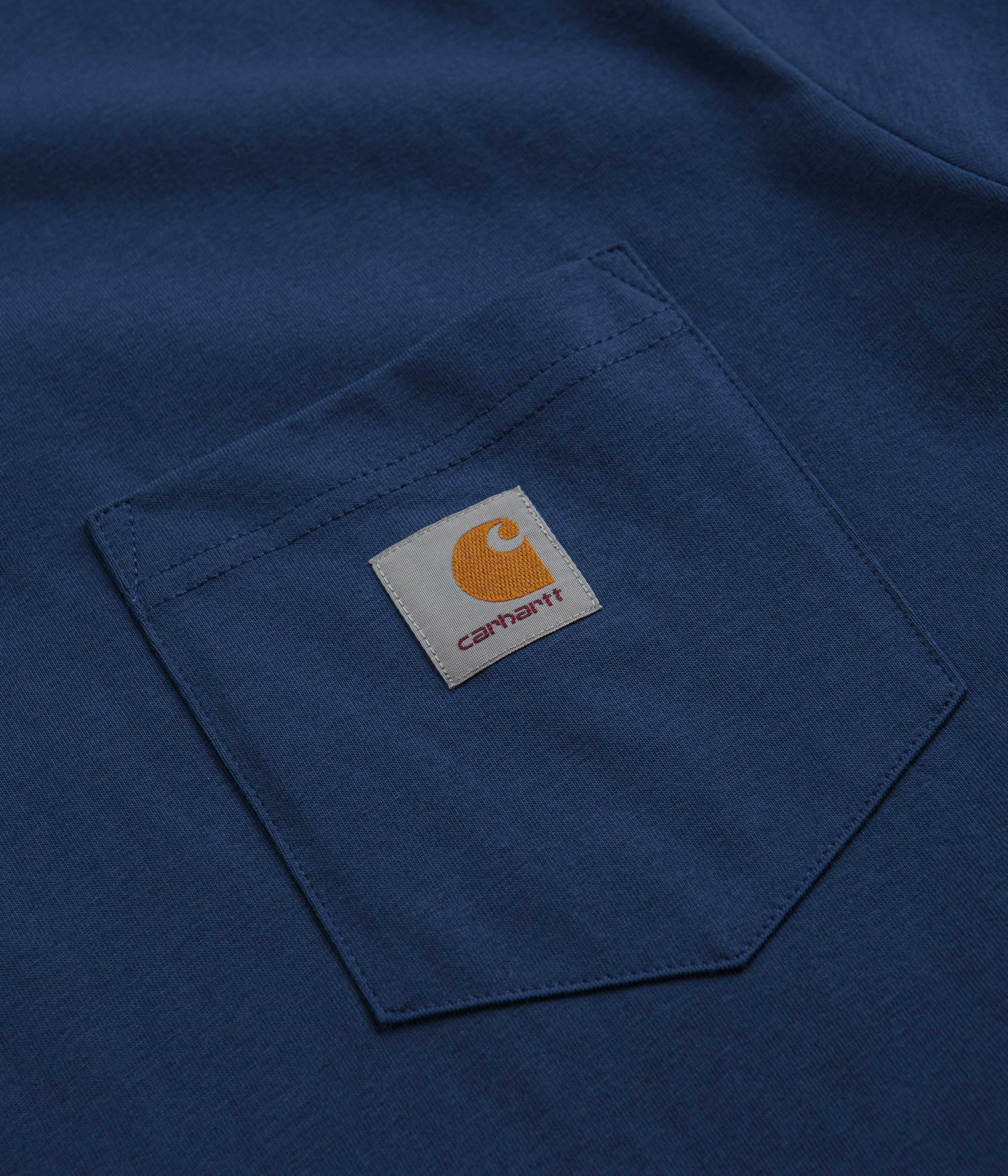 Carhartt Pocket T-Shirt - Elder / White - Image 3