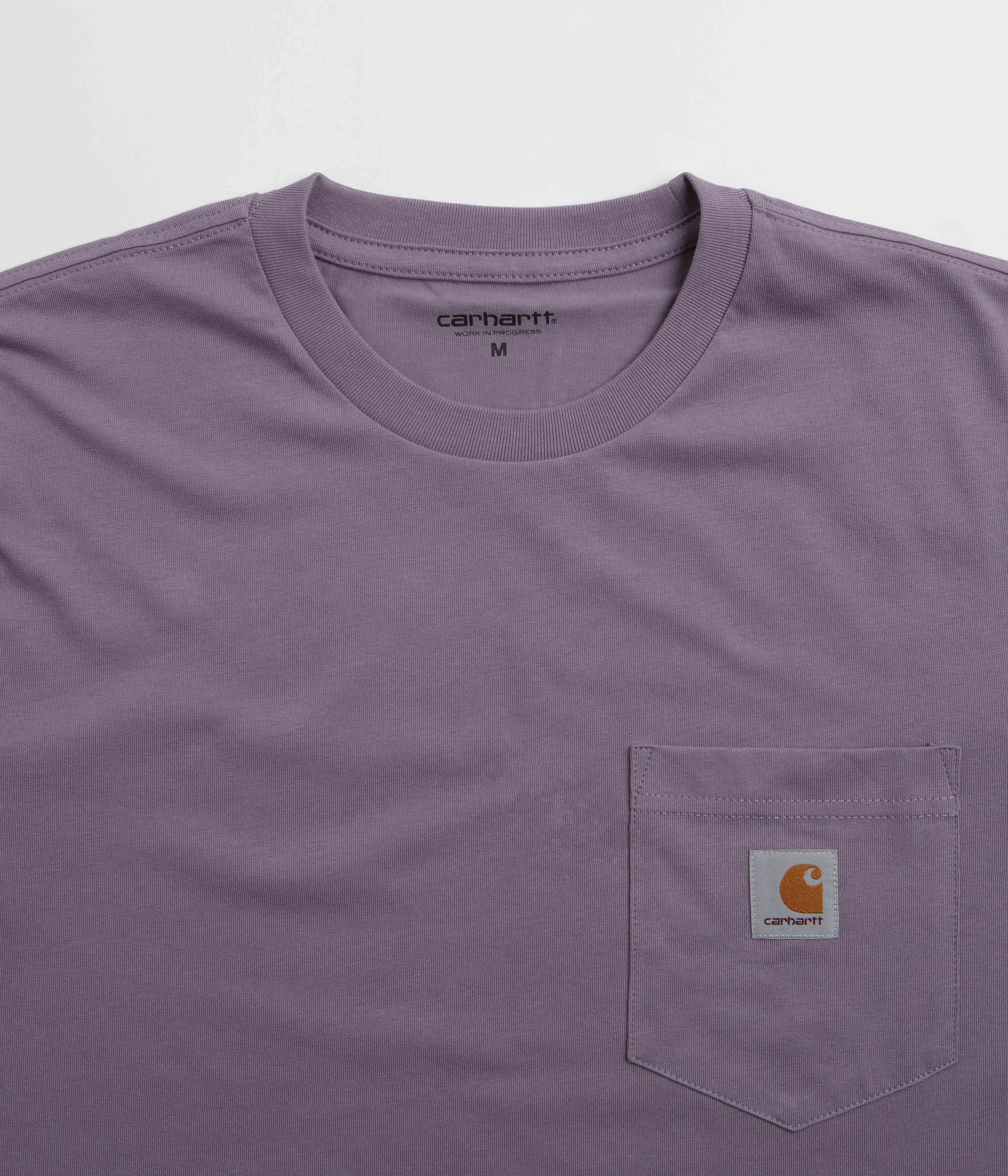 Carhartt Pocket T-Shirt - Glassy Purple - Image 2