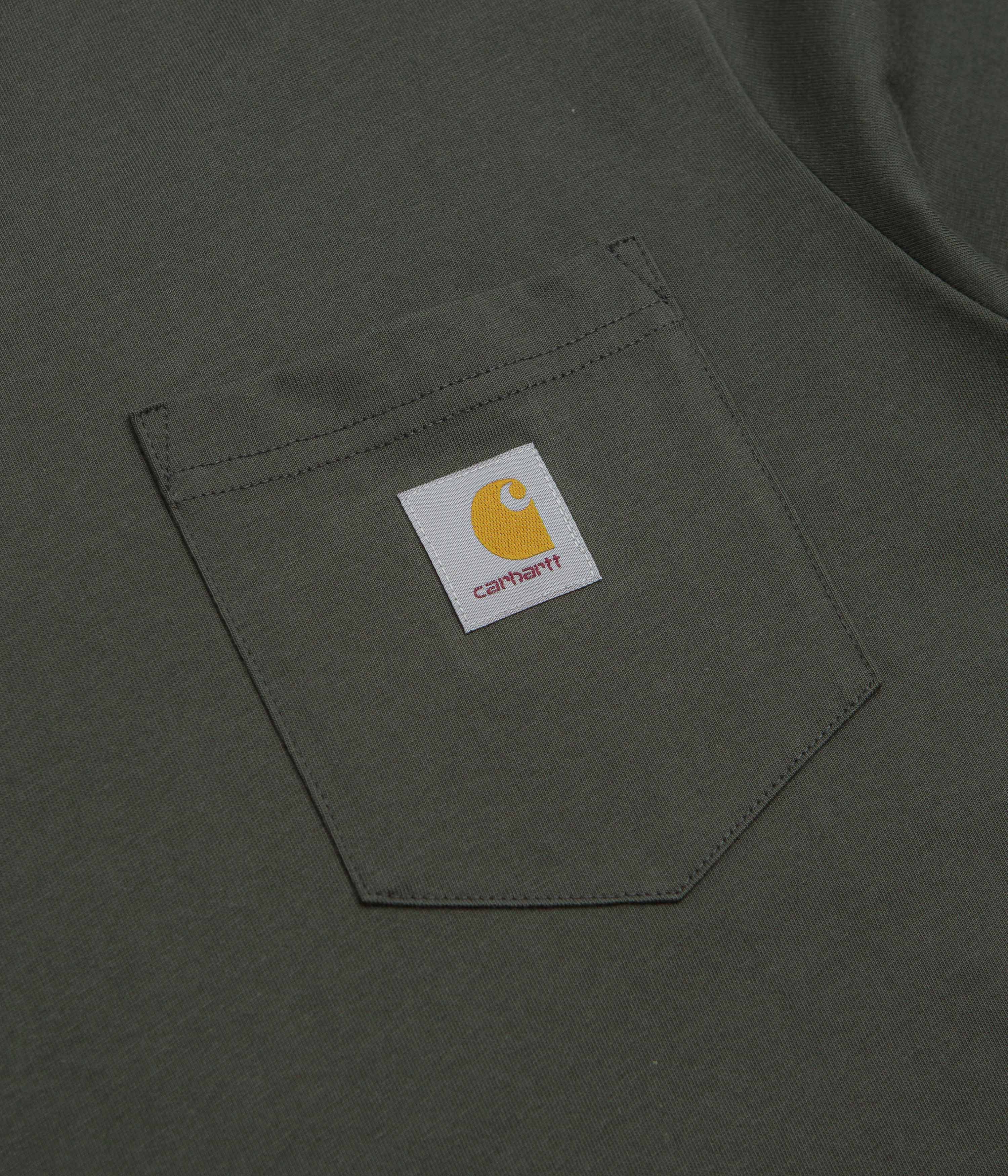 Carhartt Pocket T-Shirt - Oxide Green - Image 3