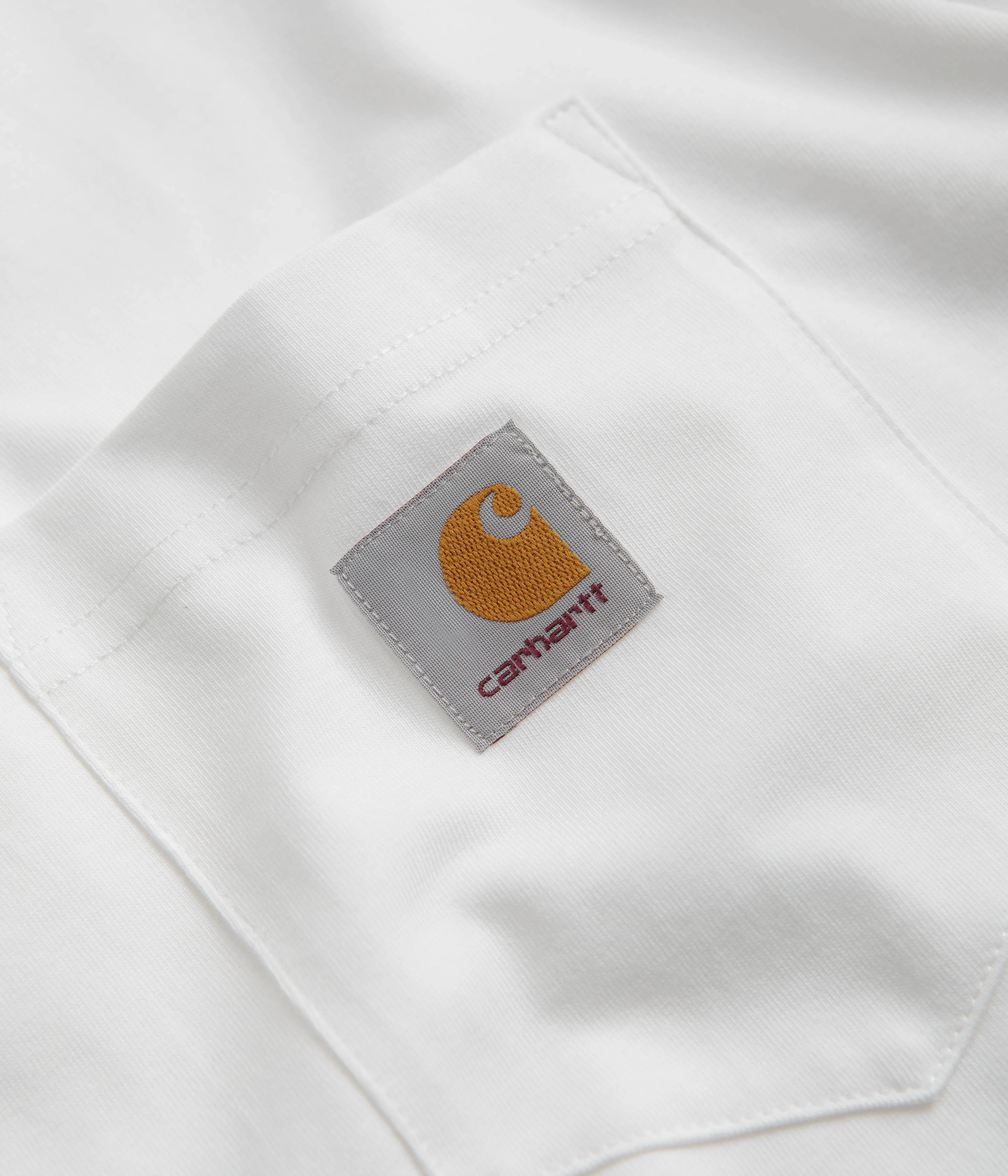 Carhartt Pocket T-Shirt - White - Image 2