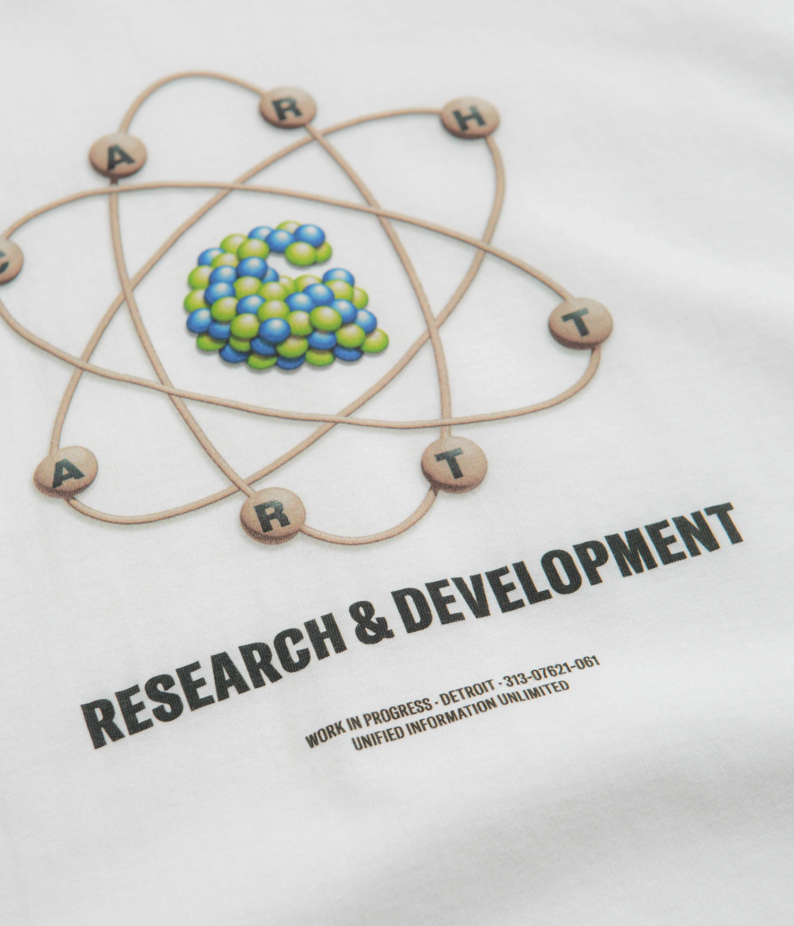 Carhartt R&D T-Shirt - White - Image 2
