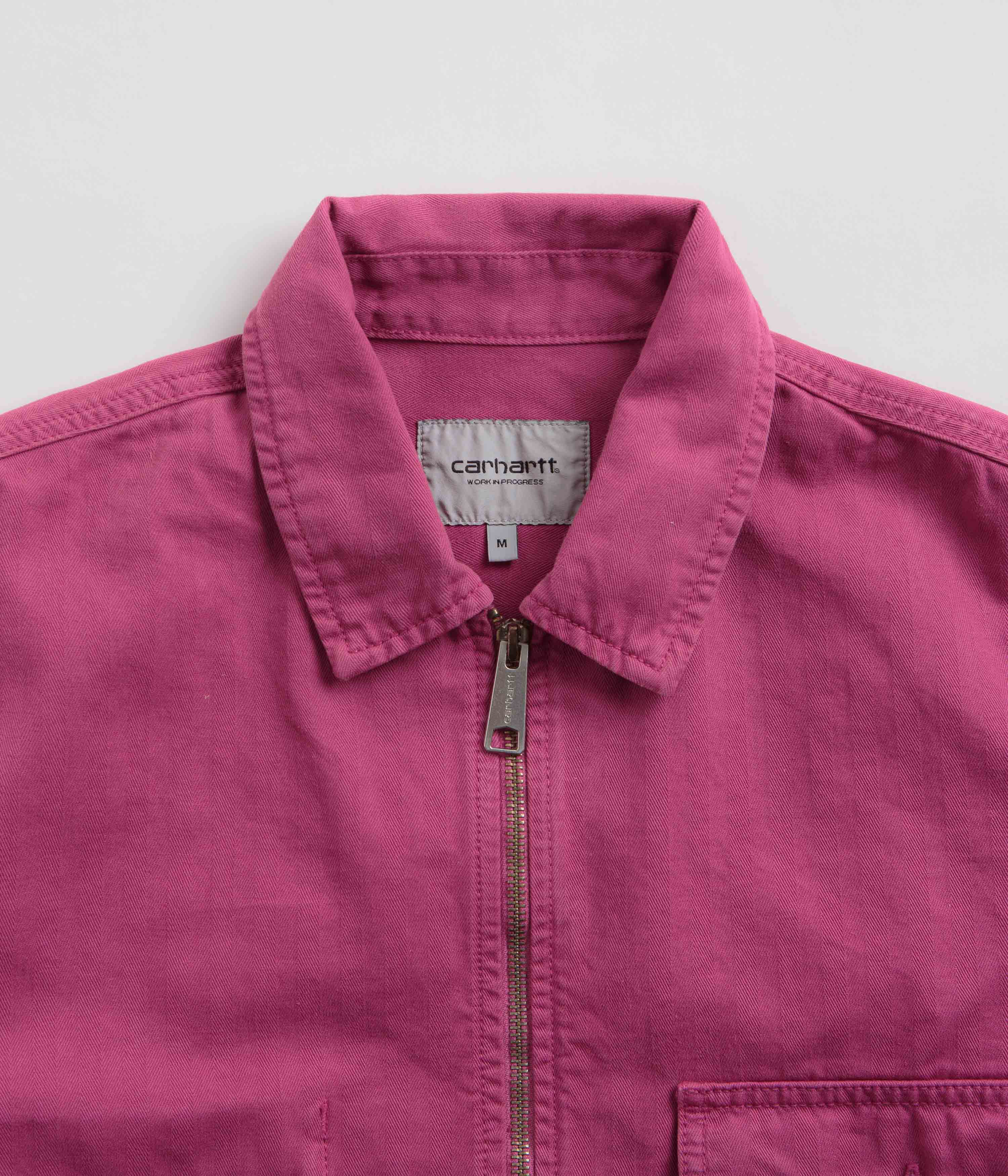 Carhartt Rainer Shirt Jacket - Magenta / Gold - Image 5