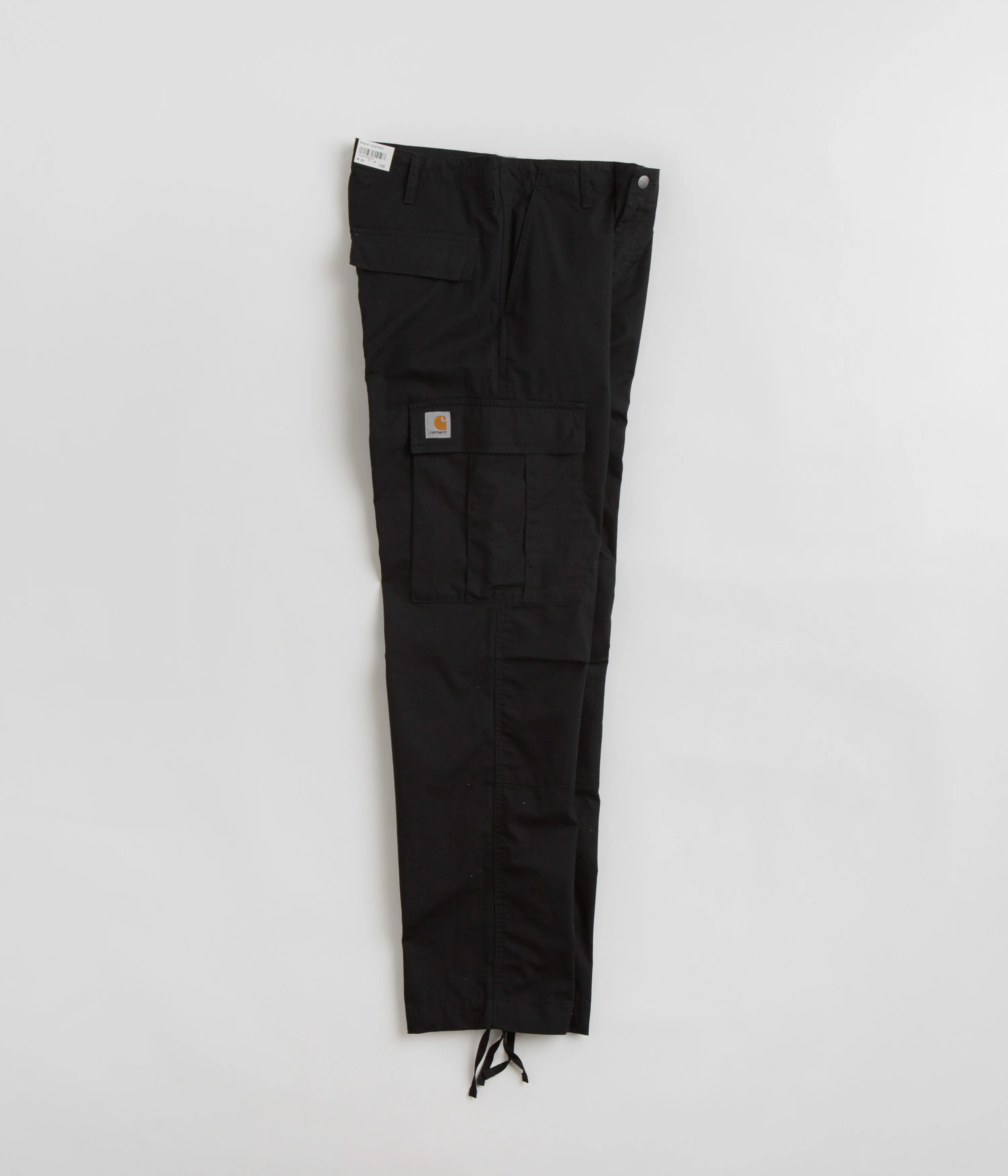 Carhartt Regular Cargo Pants - Black - Image 2