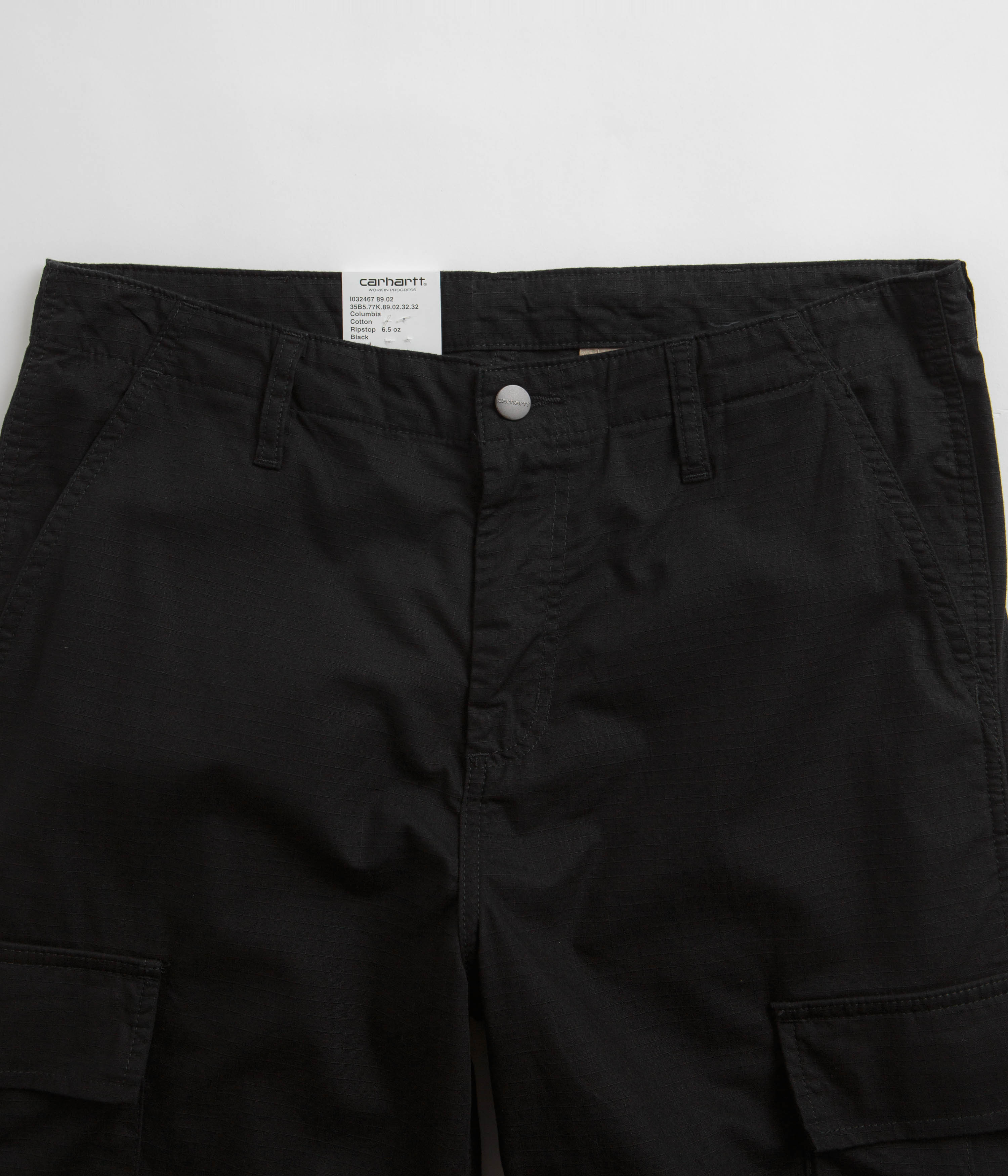 Carhartt Regular Cargo Pants - Black - Image 4