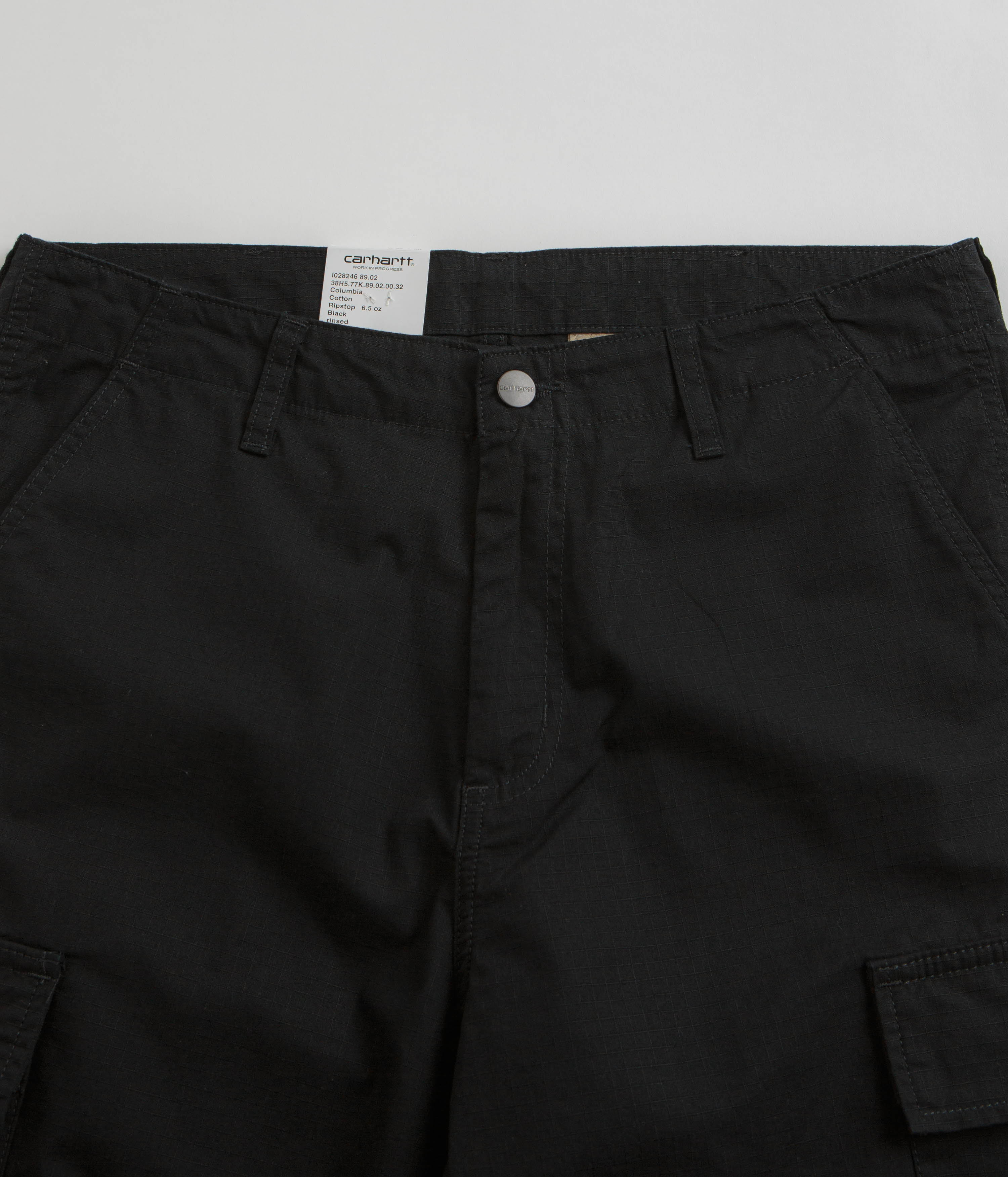 Carhartt Regular Cargo Shorts - Black - Image 4
