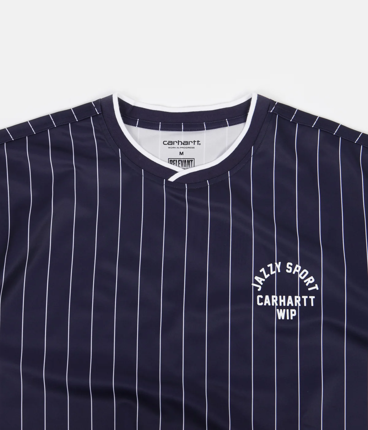 Carhartt x Relevant Parties Jazzy Sport Jersey - Navy / White - Image 2