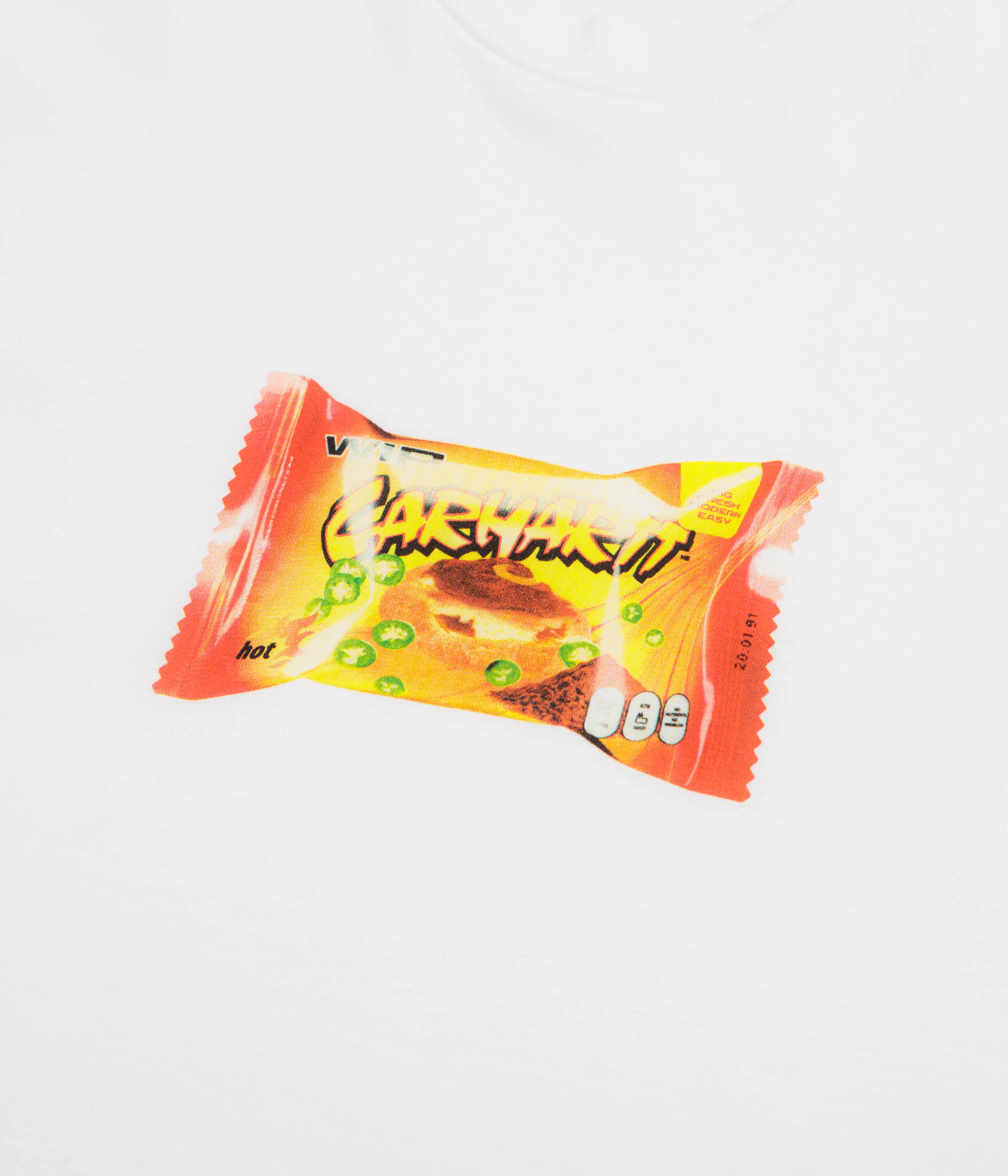 Carhartt Road Side Snack T-Shirt - White - Image 2