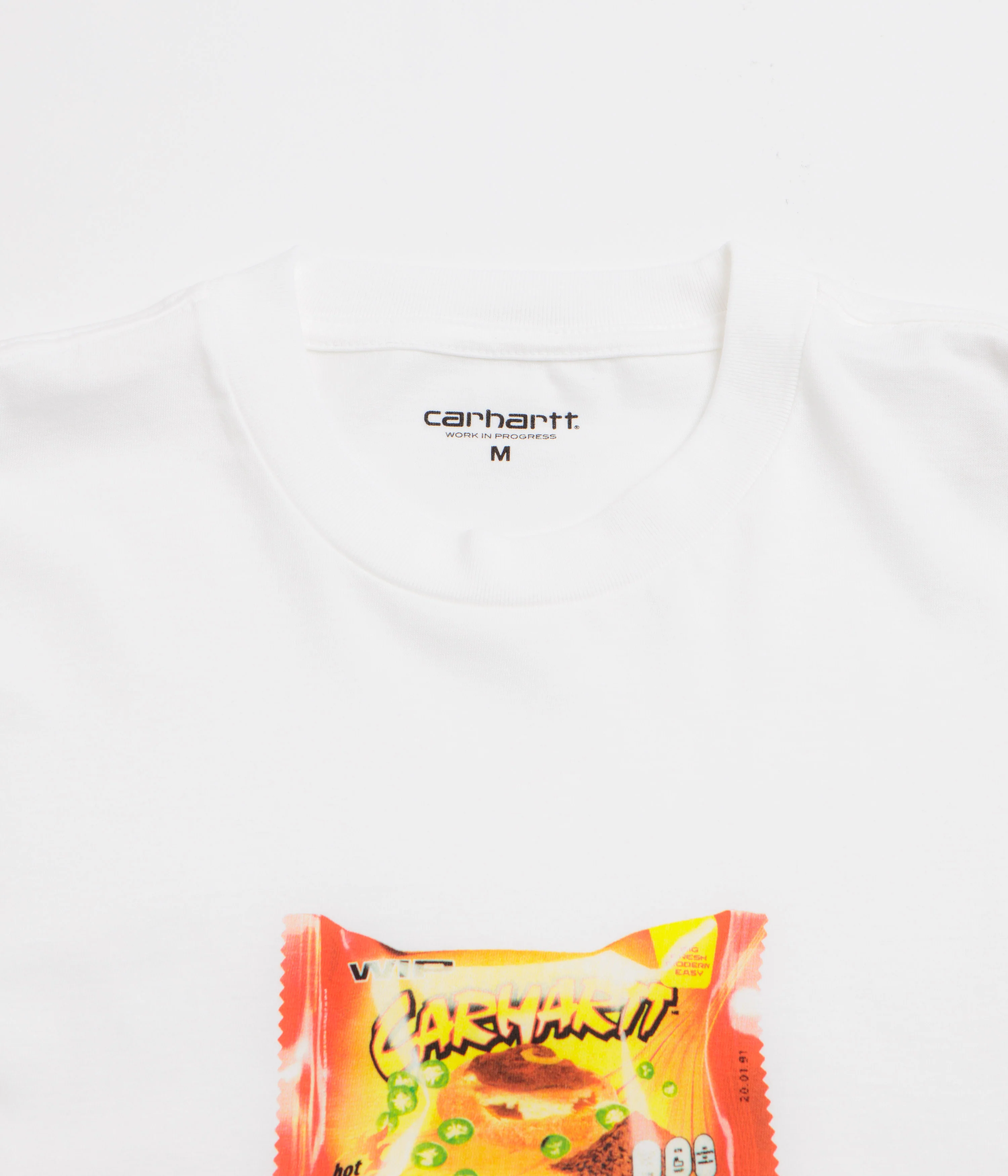 Carhartt Road Side Snack T-Shirt - White - Image 3