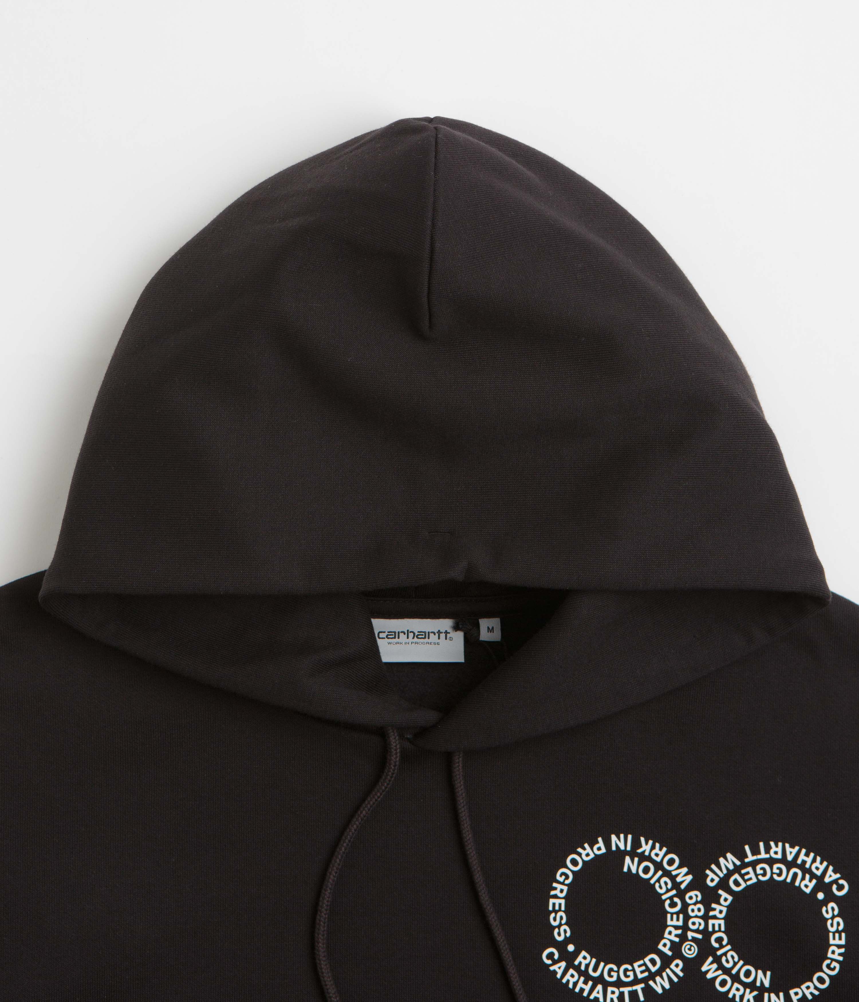 Carhartt Rotation Hoodie - Black / White - Image 3