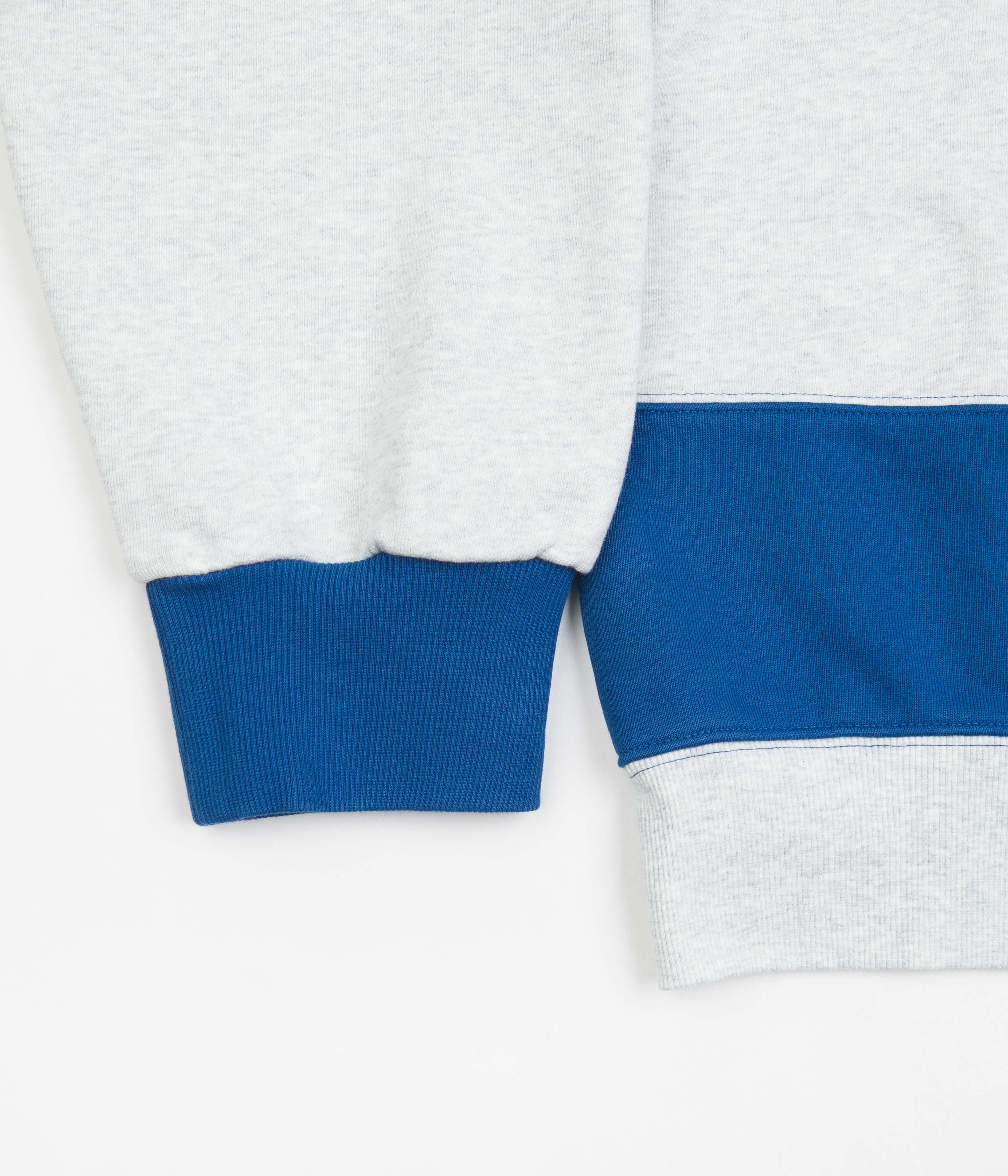 Carhartt Santa Fe Crewneck Sweatshirt - Amalfi / Ash Heather - Image 2