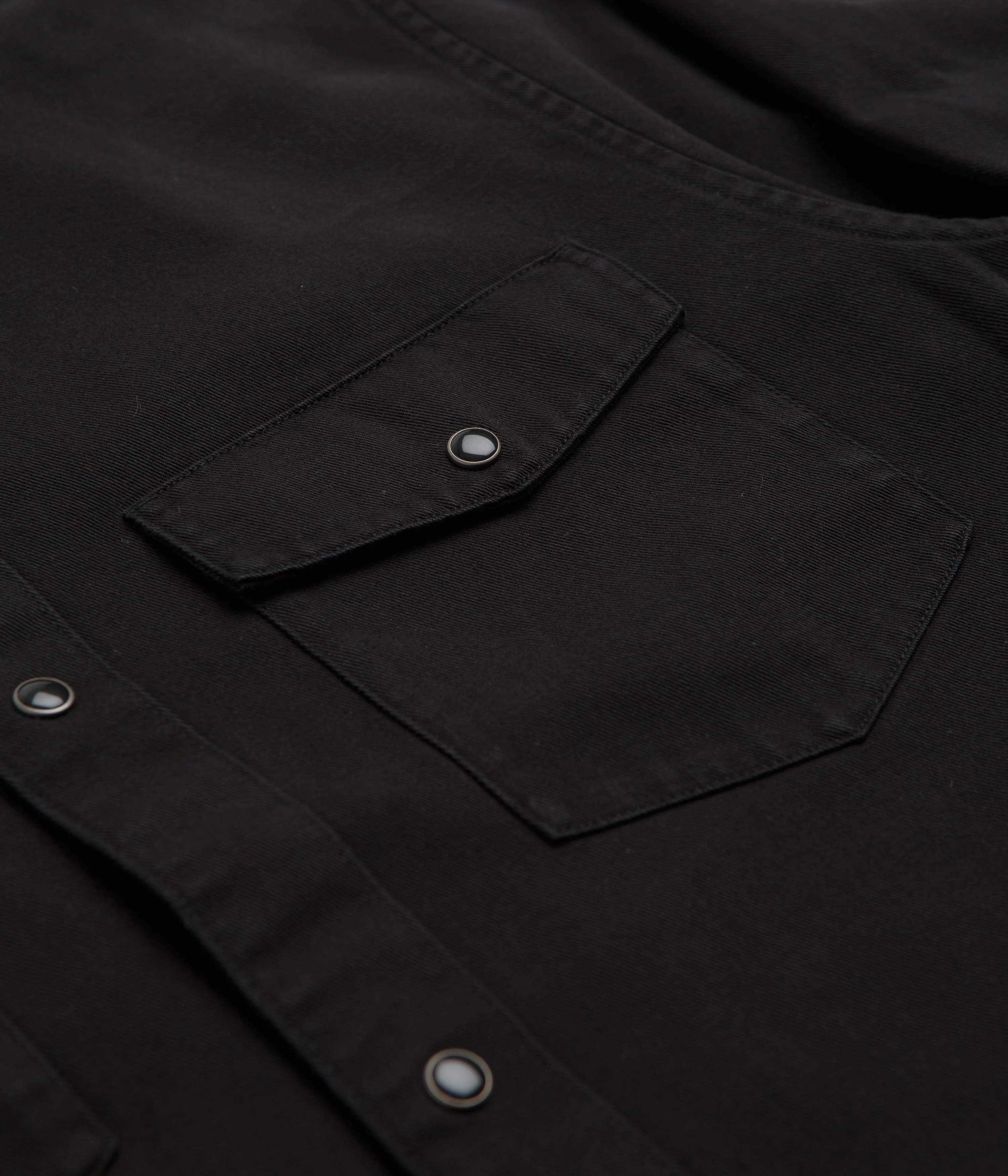 Carhartt Santa Fe Shirt - Black - Image 3