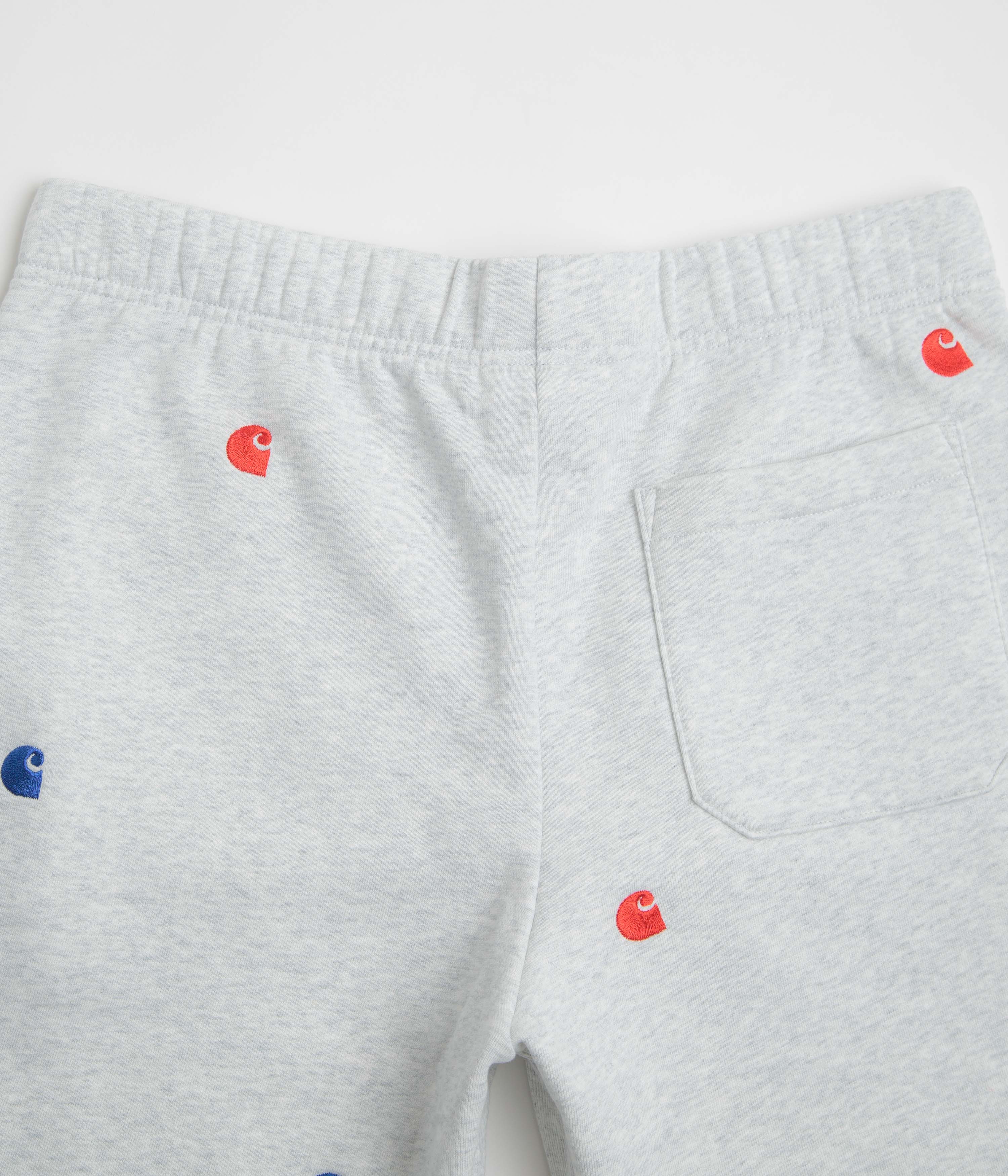 Carhartt Seek Sweat Shorts - Ash Heather - Image 6