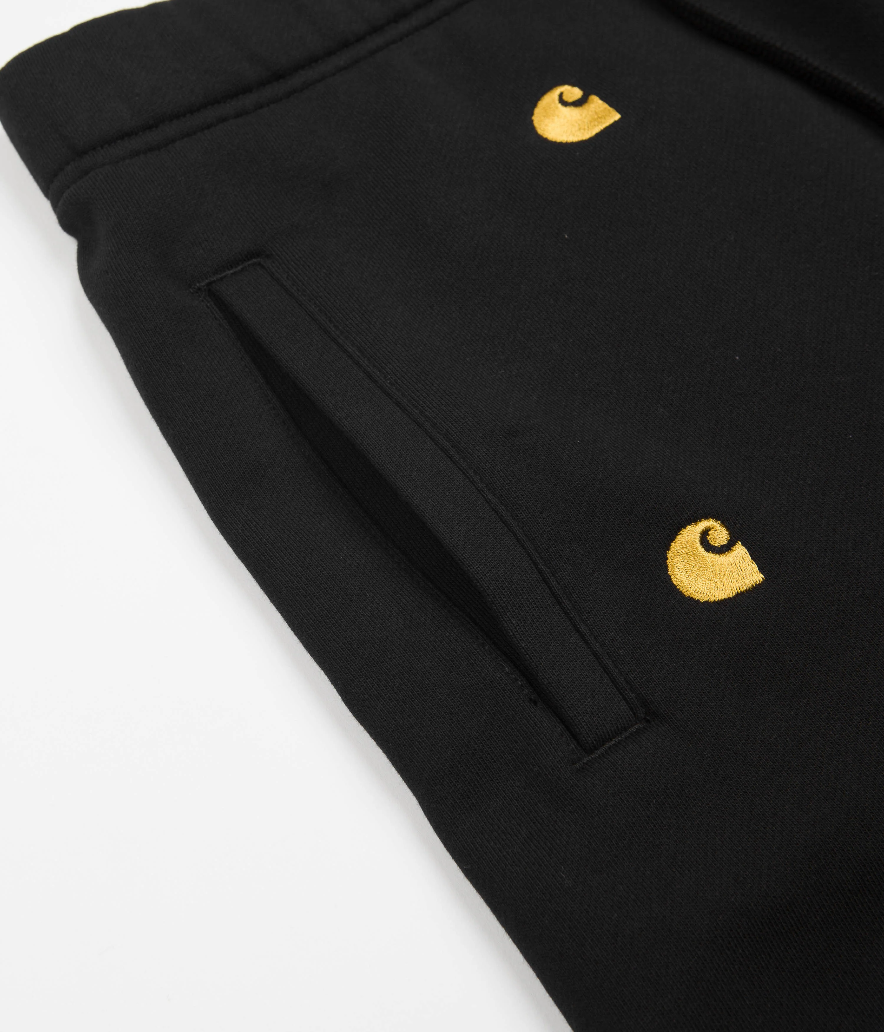 Carhartt Seek Sweat Shorts - Black - Image 6