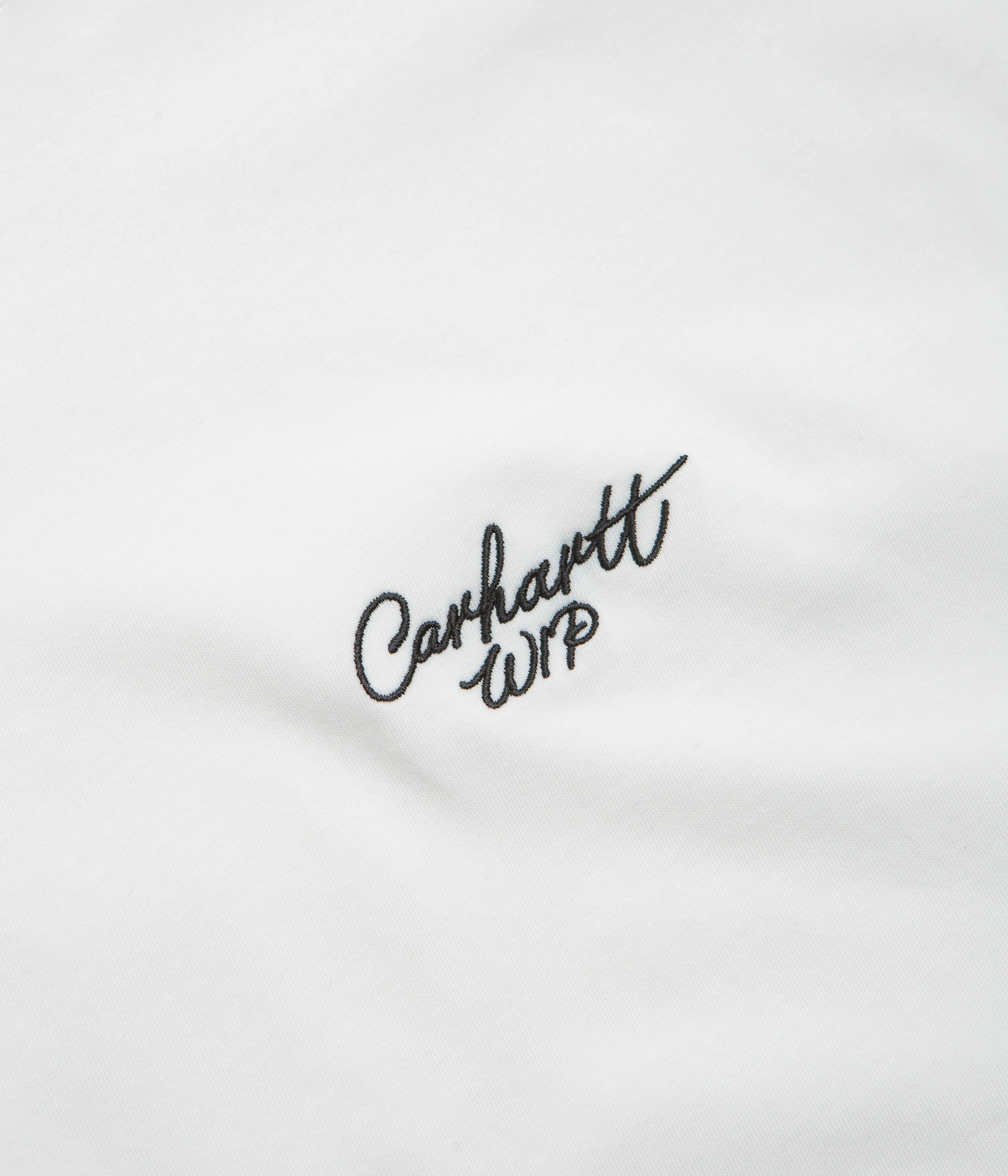 Carhartt Signature Script T-Shirt - White / Black - Image 2
