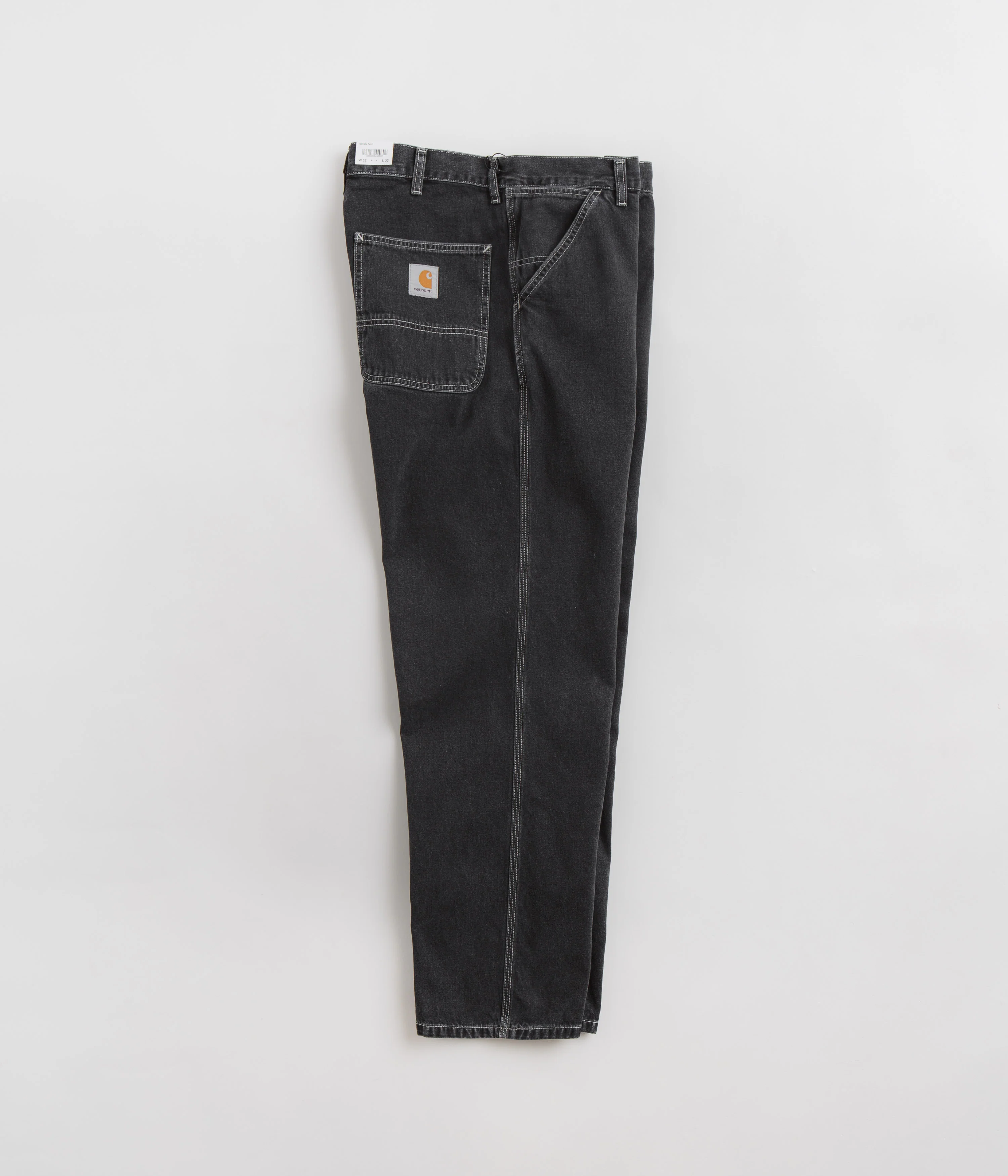 Carhartt Simple Pants - Heavy Stone Washed Black - Image 2