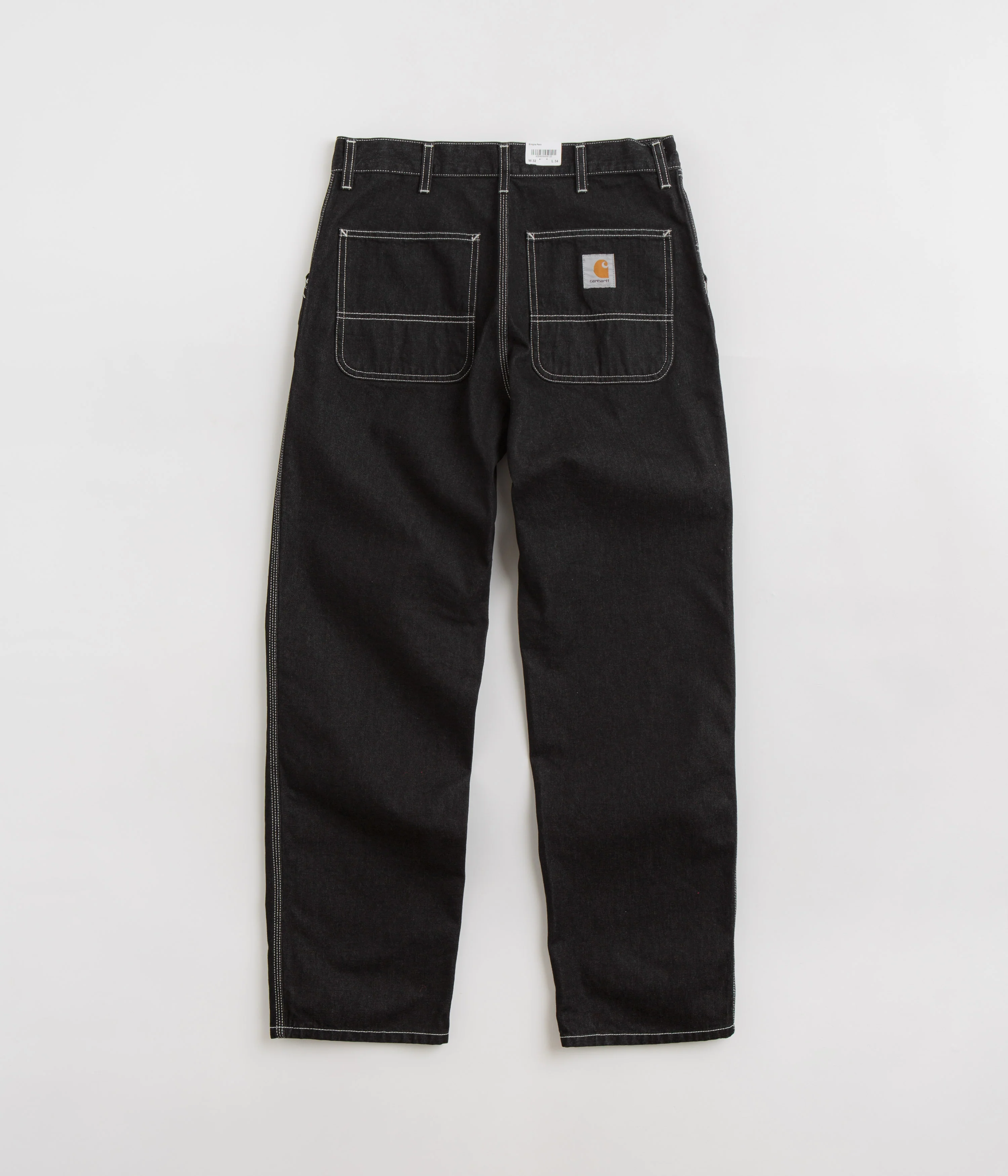 Carhartt Simple Pants - One Wash Black - Image 3