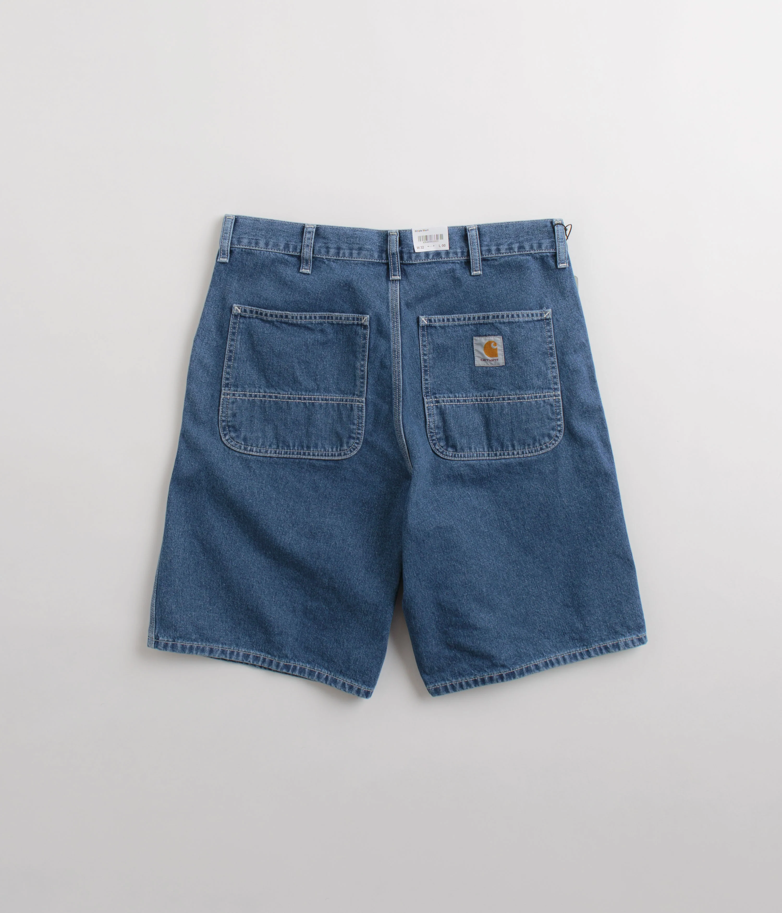 Carhartt Simple Shorts - Blue Stone Washed - Image 3
