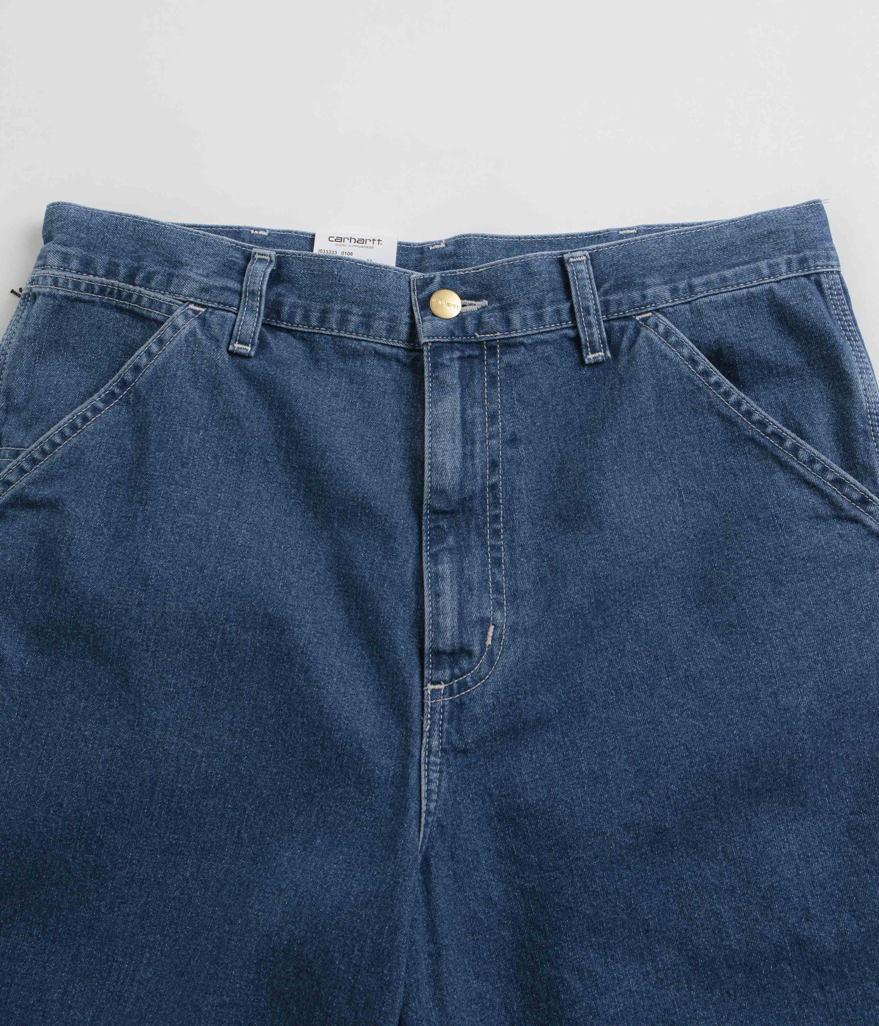 Carhartt Simple Shorts - Blue Stone Washed - Image 4