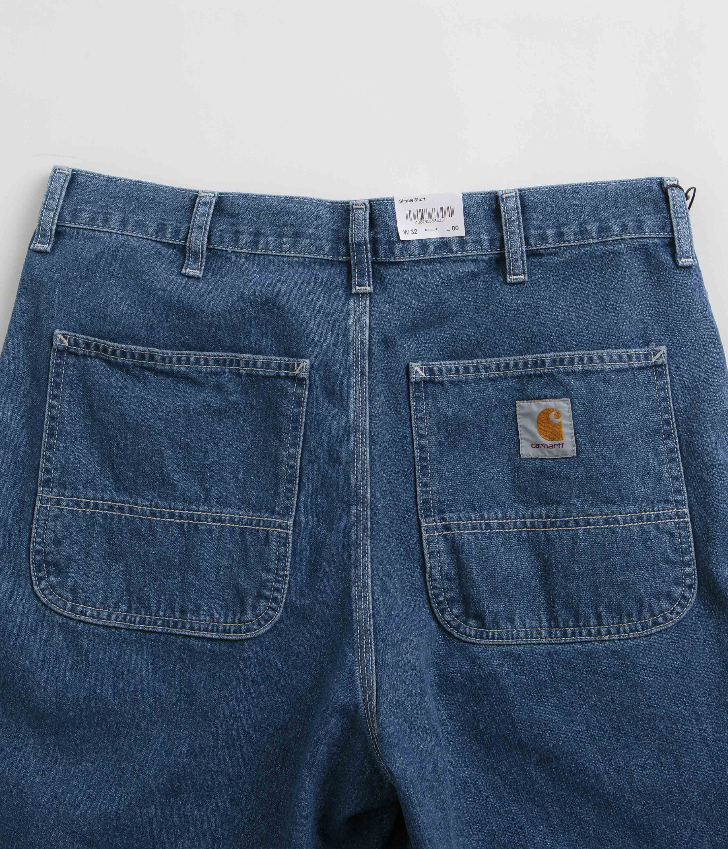 Carhartt Simple Shorts - Blue Stone Washed - Image 8