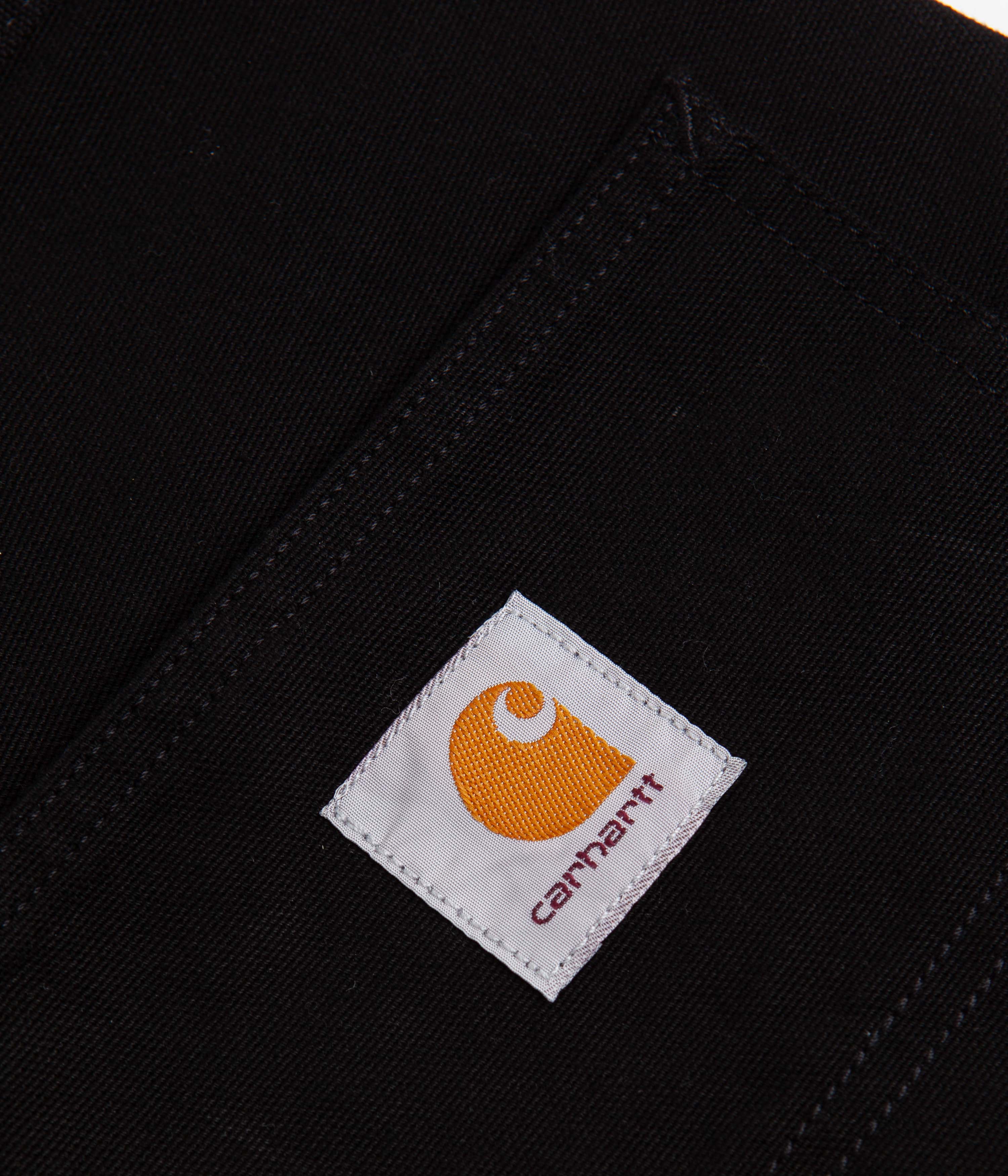 Carhartt Single Knee Shorts - Black Rinsed - Image 6