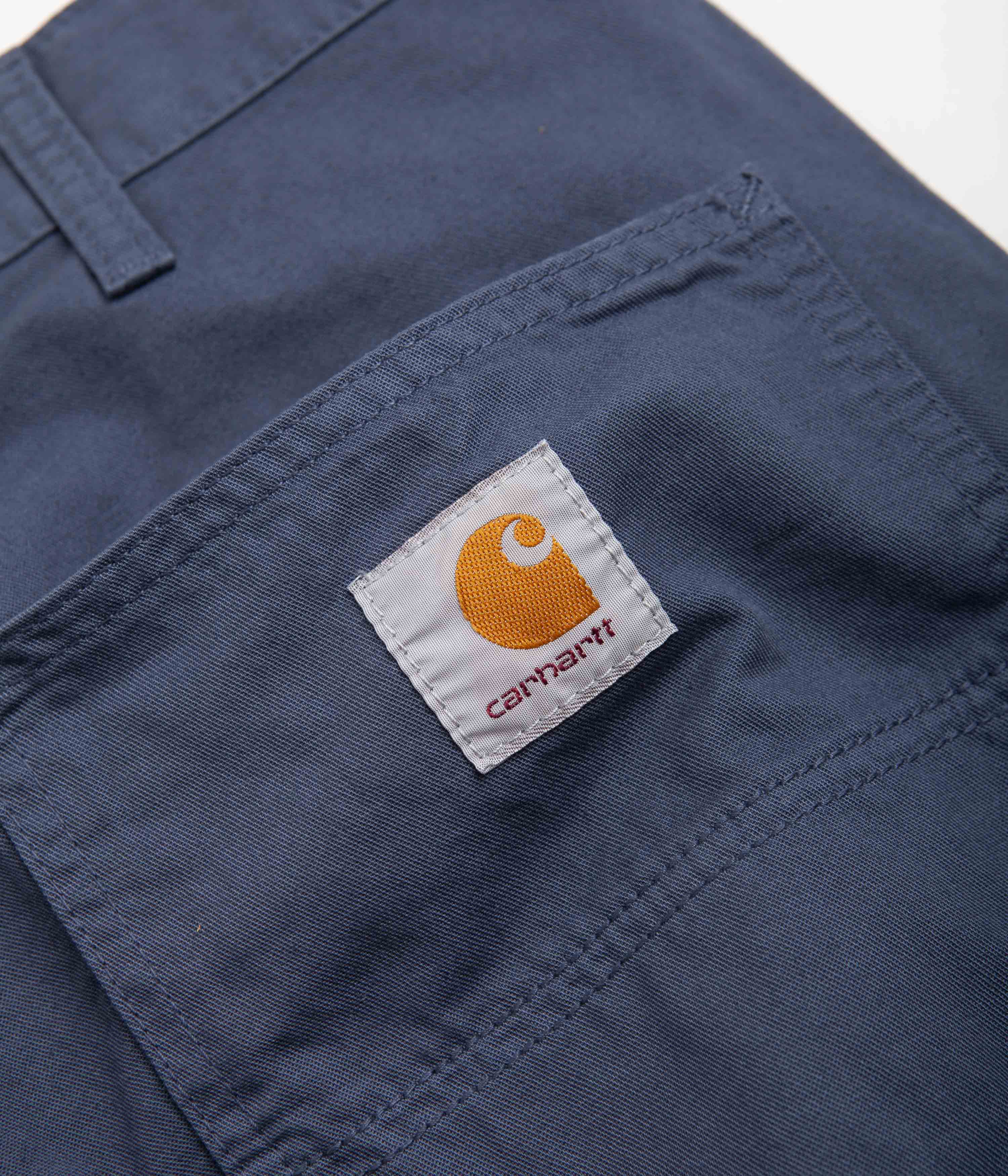 Carhartt Single Knee Shorts - Storm Blue - Image 8