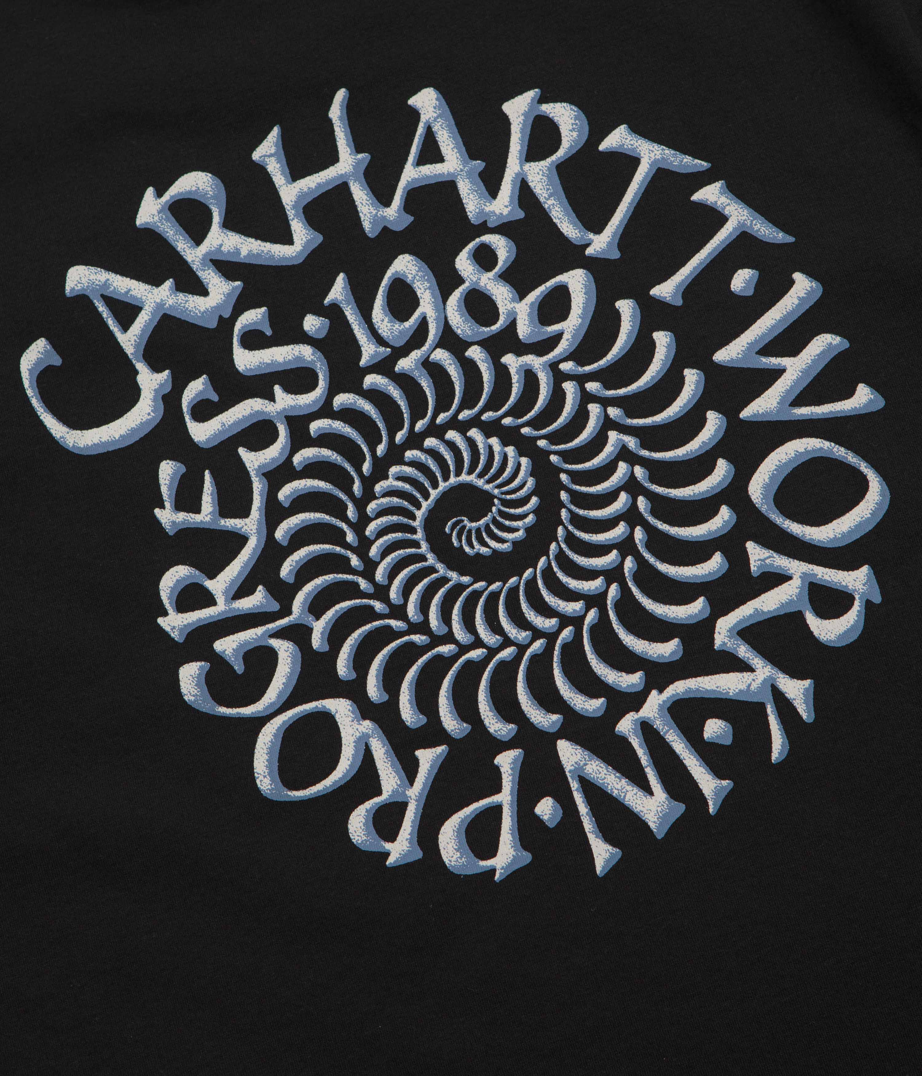 Carhartt Spirals T-Shirt - Black - Image 5