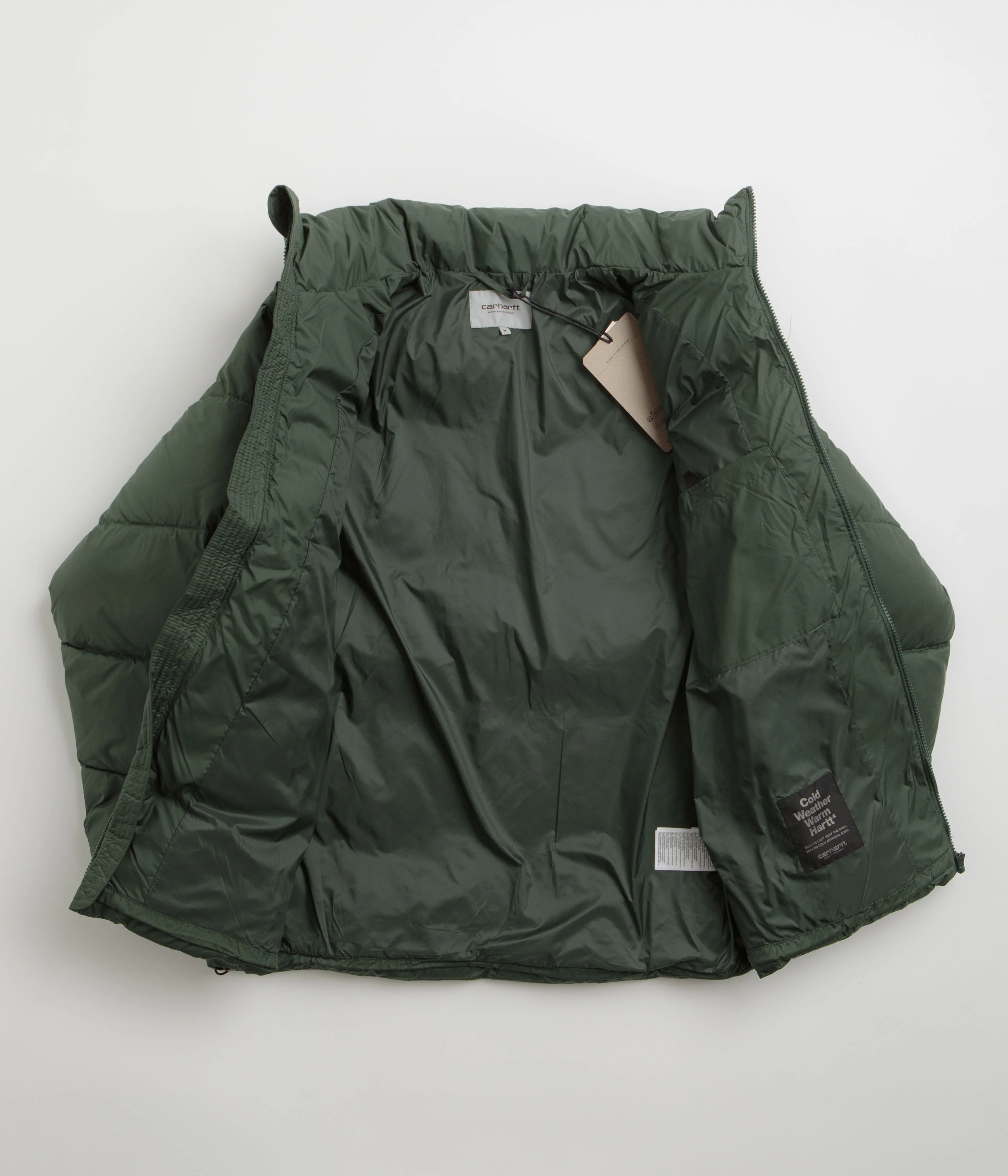 Carhartt Springfield Jacket - Sycamore Tree / Duck Green - Image 2