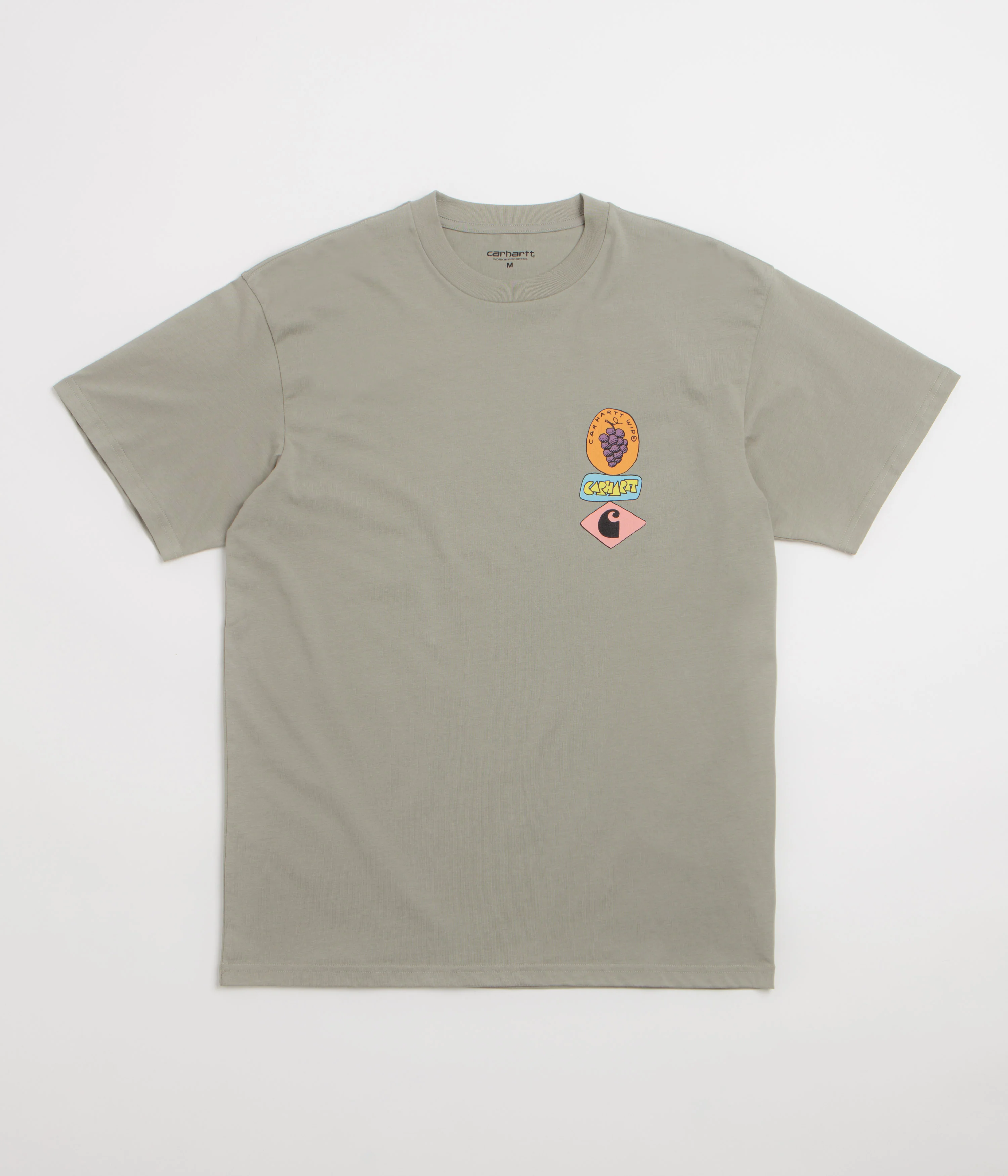 Carhartt Stacked Grapes T-Shirt - Shady Green - Image 2