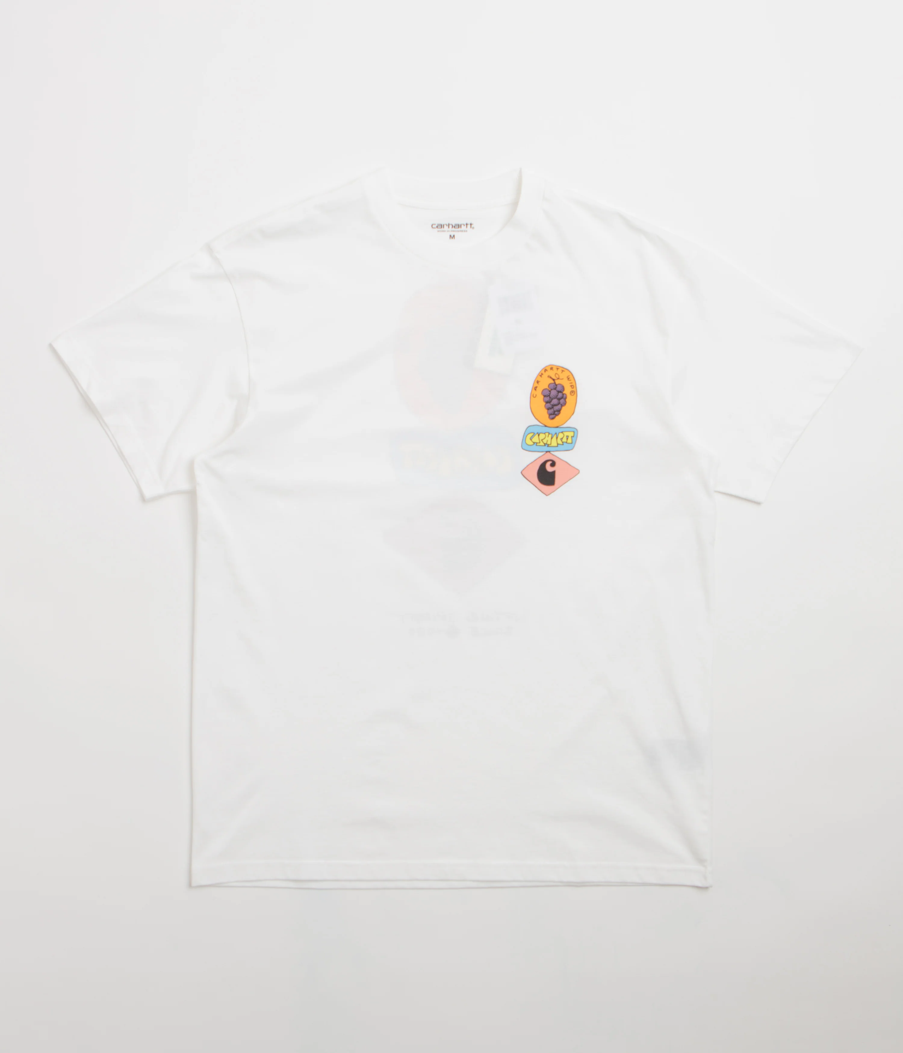 Carhartt Stacked Grapes T-Shirt - White - Image 2