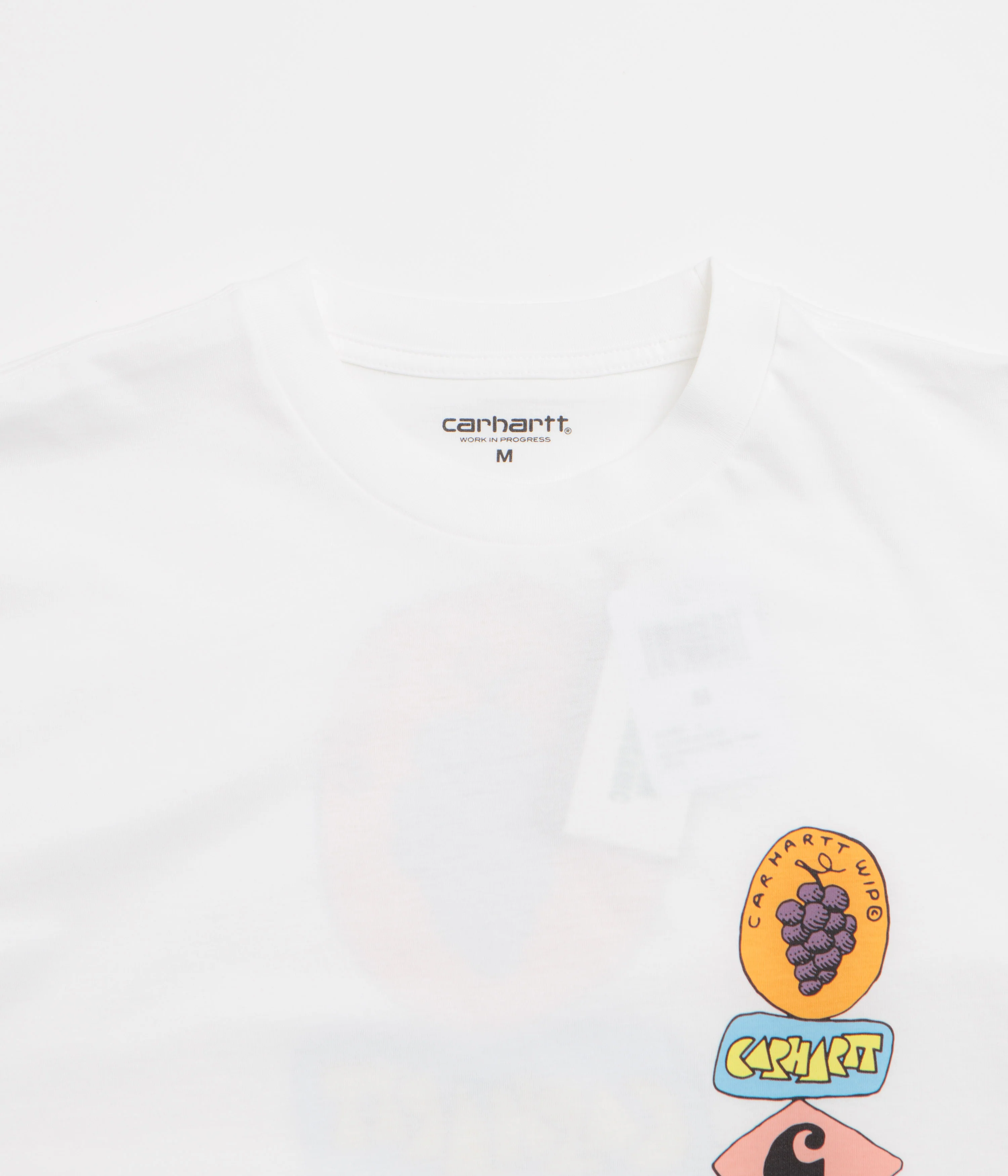 Carhartt Stacked Grapes T-Shirt - White - Image 3