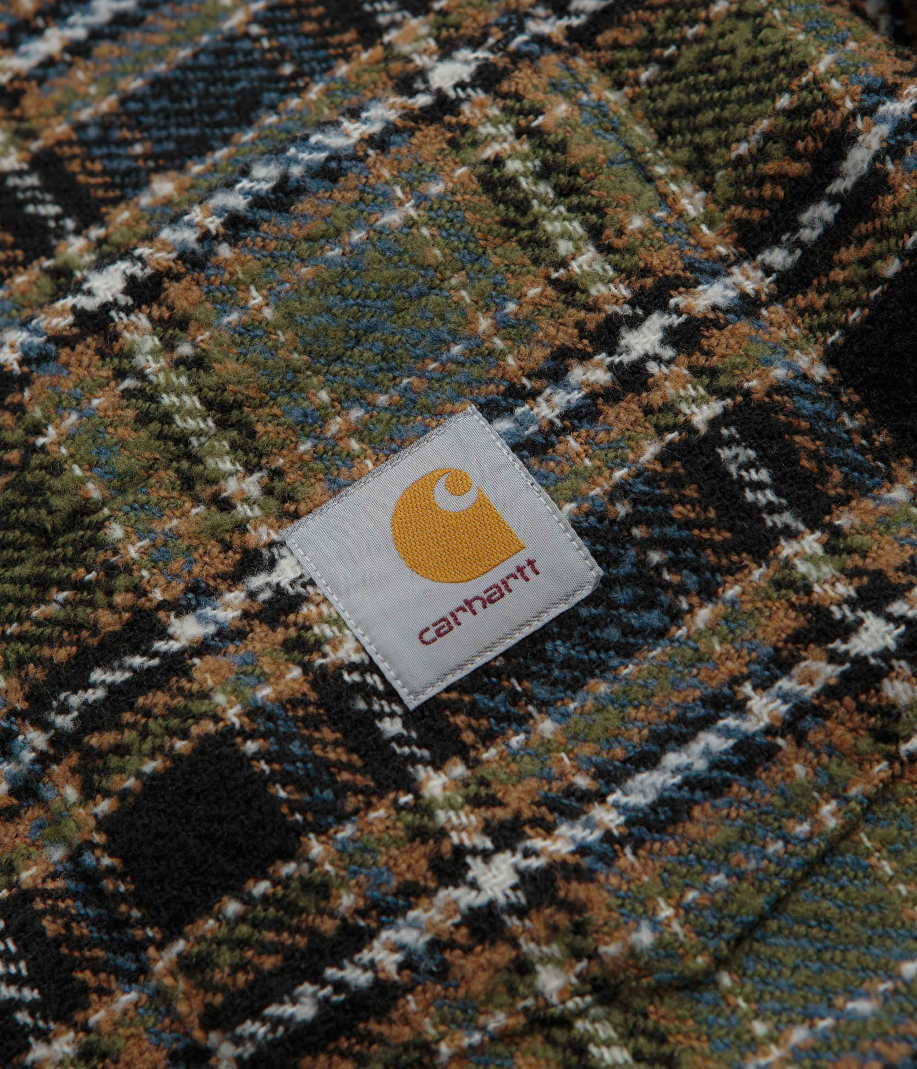 Carhartt Stroy Shirt Jacket - Stroy Check / Black - Image 4
