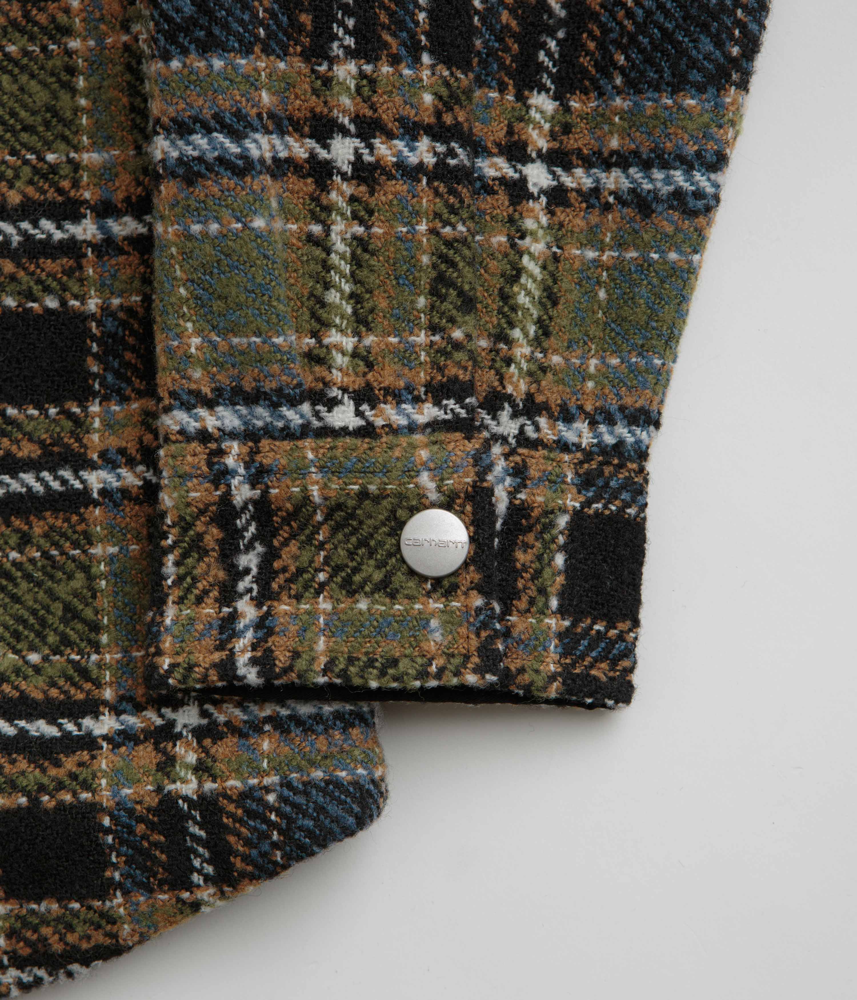 Carhartt Stroy Shirt Jacket - Stroy Check / Black - Image 6