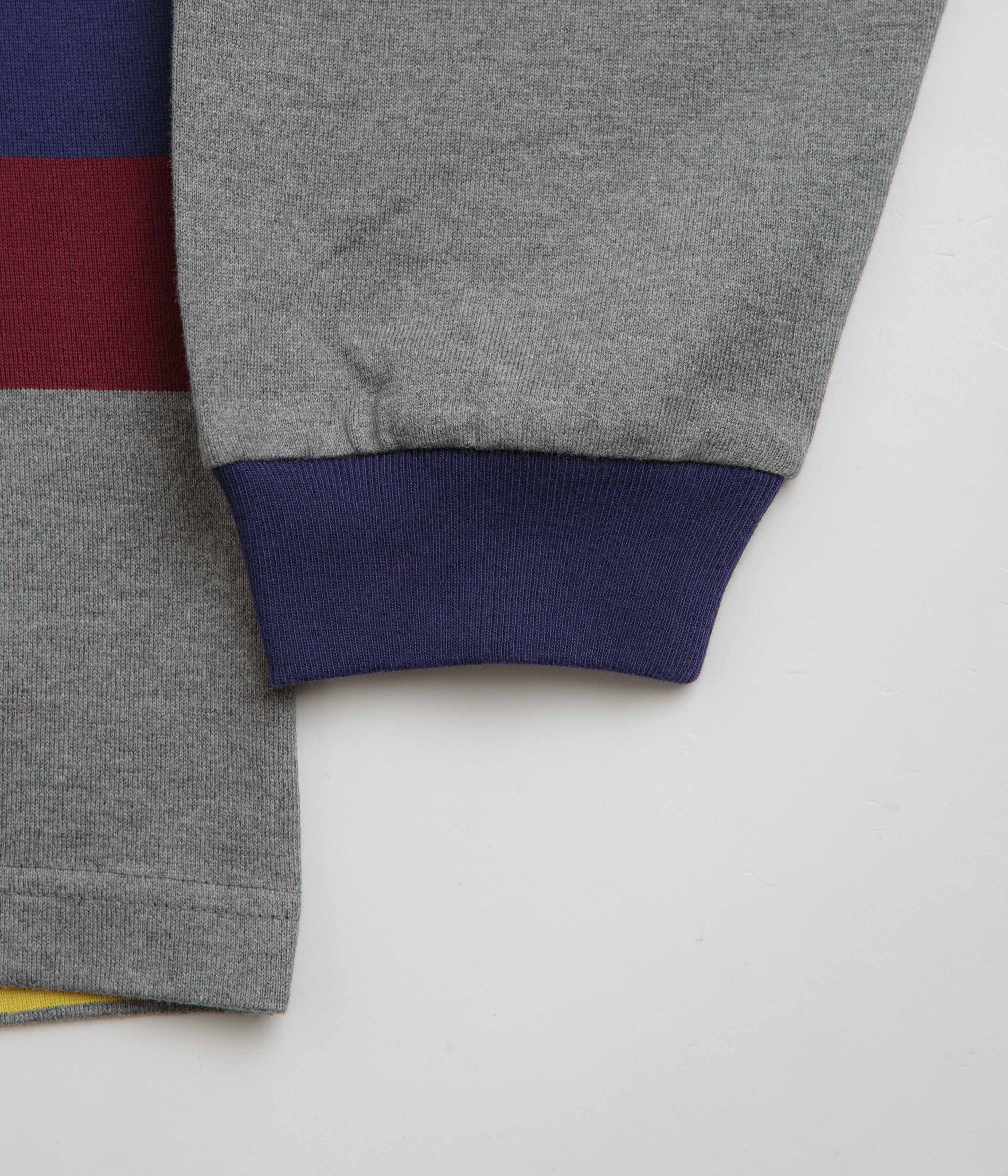 Carhartt Sundling Long Sleeve T-Shirt - Sundling Stripe / Aura - Image 5
