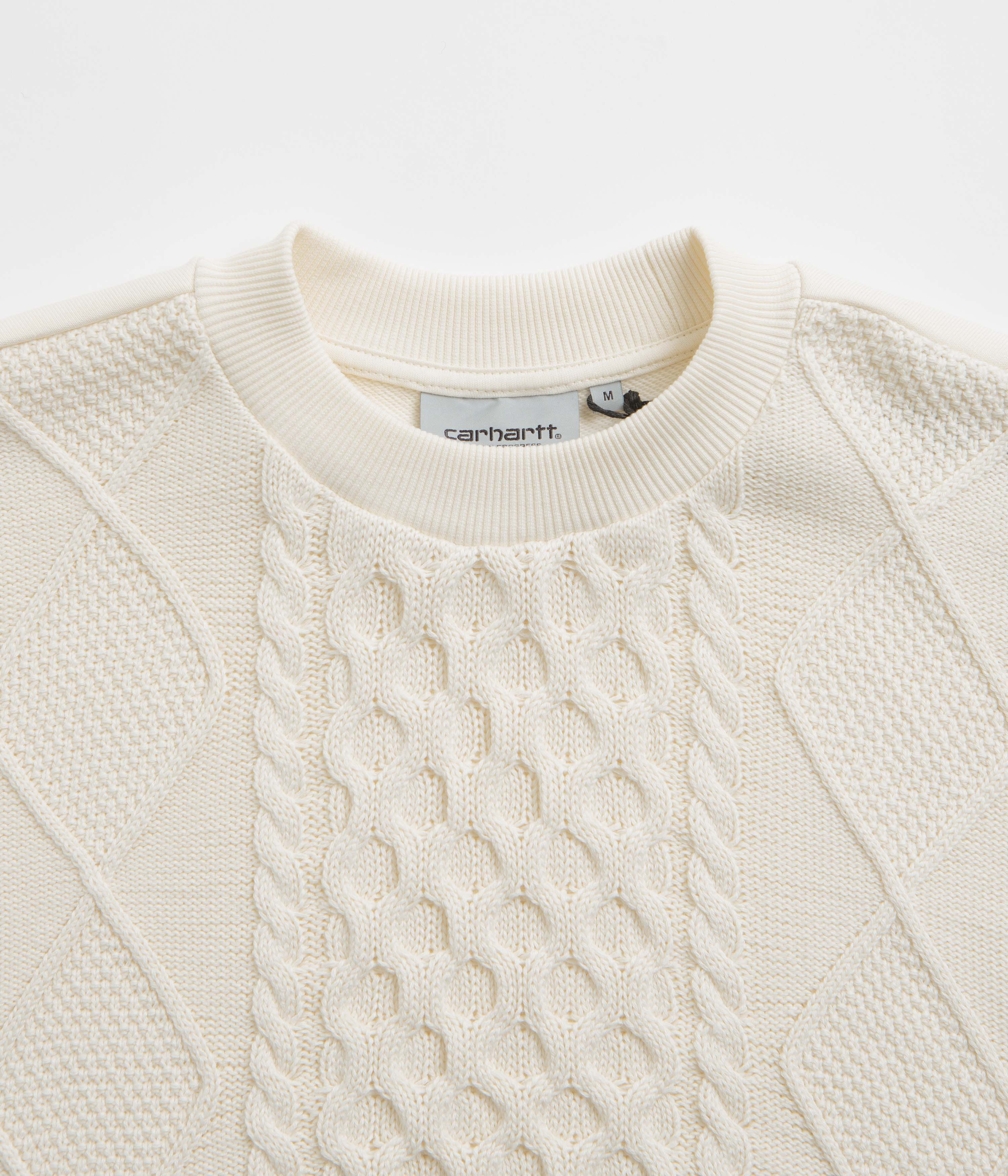 Carhartt Tridon Crewneck Sweatshirt - Natural - Image 5