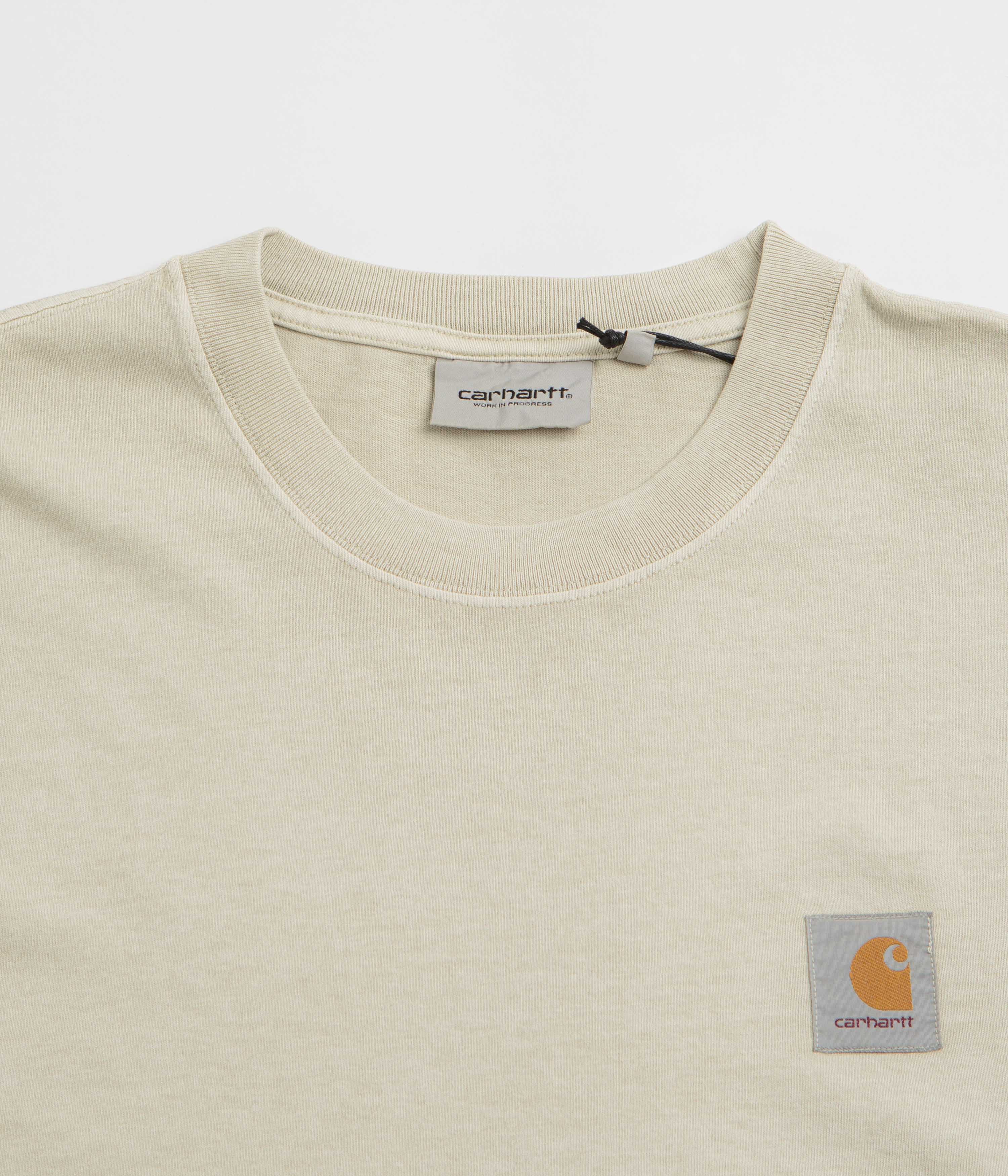 Carhartt Vista Long Sleeve T-Shirt - Fleur De Sel - Image 2