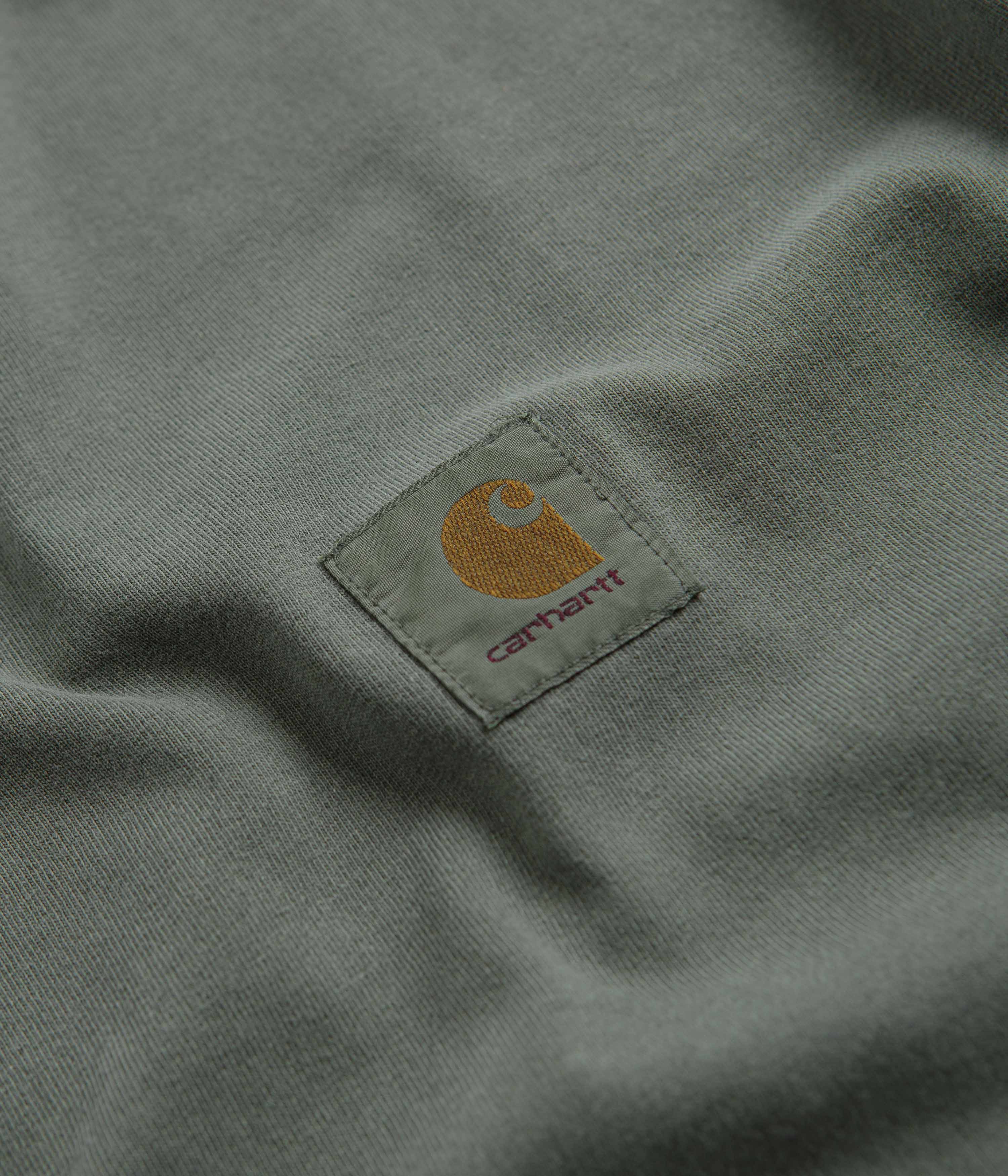 Carhartt Vista Long Sleeve T-Shirt - Smoke Green - Image 3