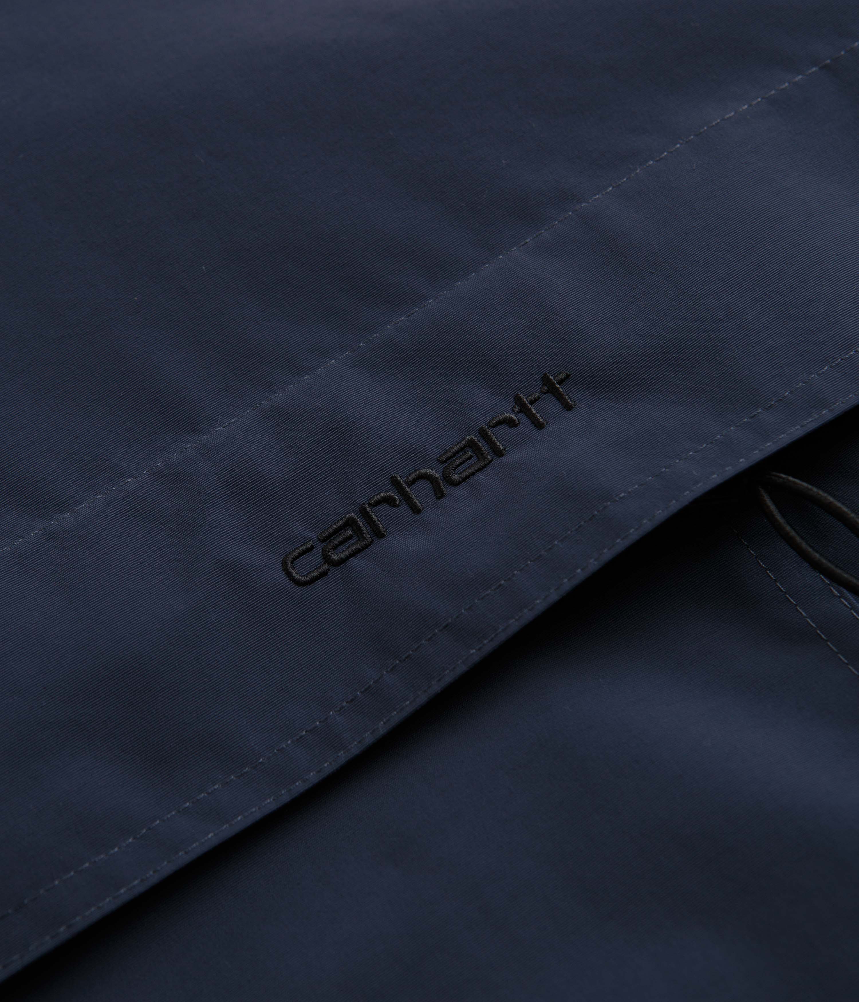 Carhartt Windbreaker Pullover Jacket - Blue / Black - Image 3