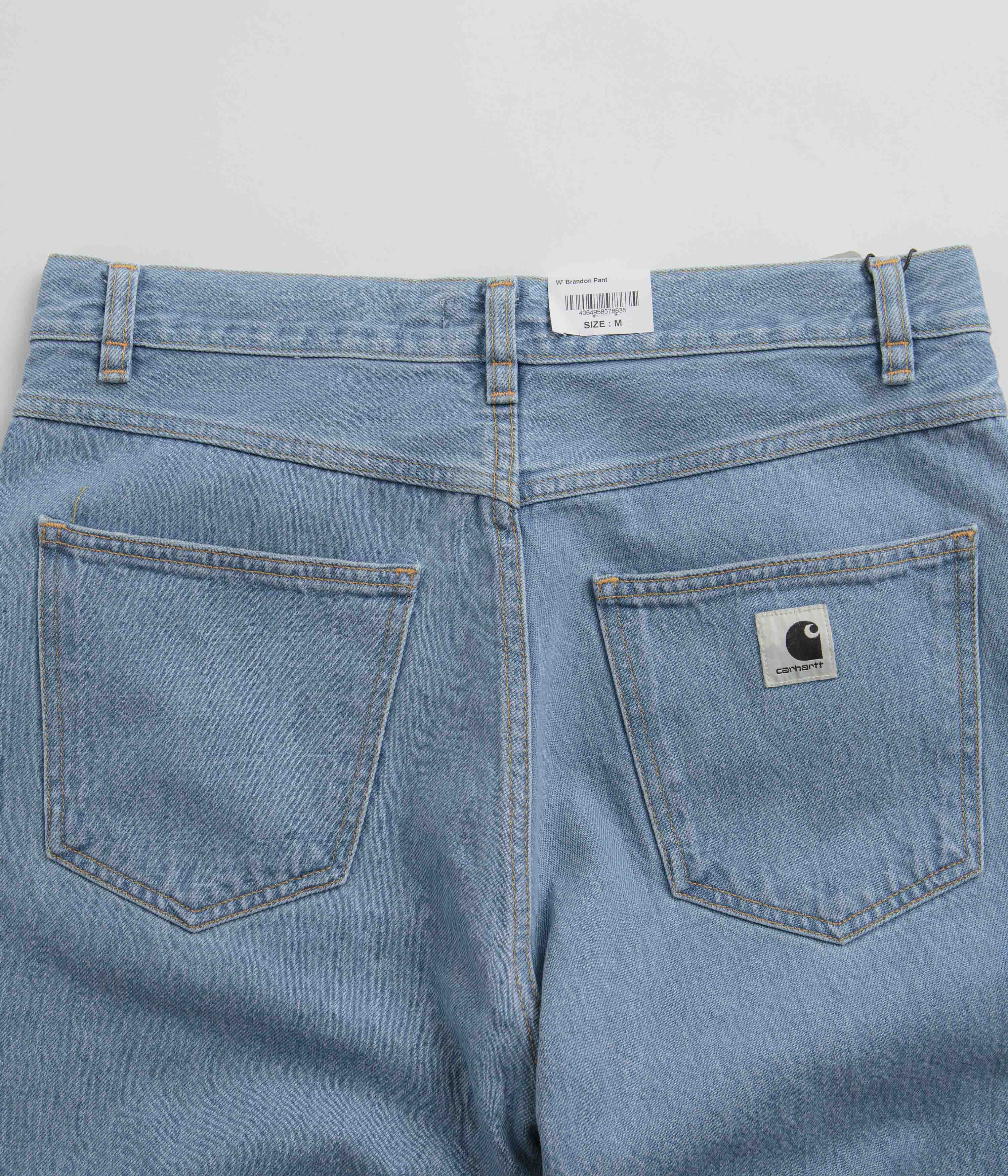Carhartt Womens Brandon Pants - Stone Bleached Blue - Image 6