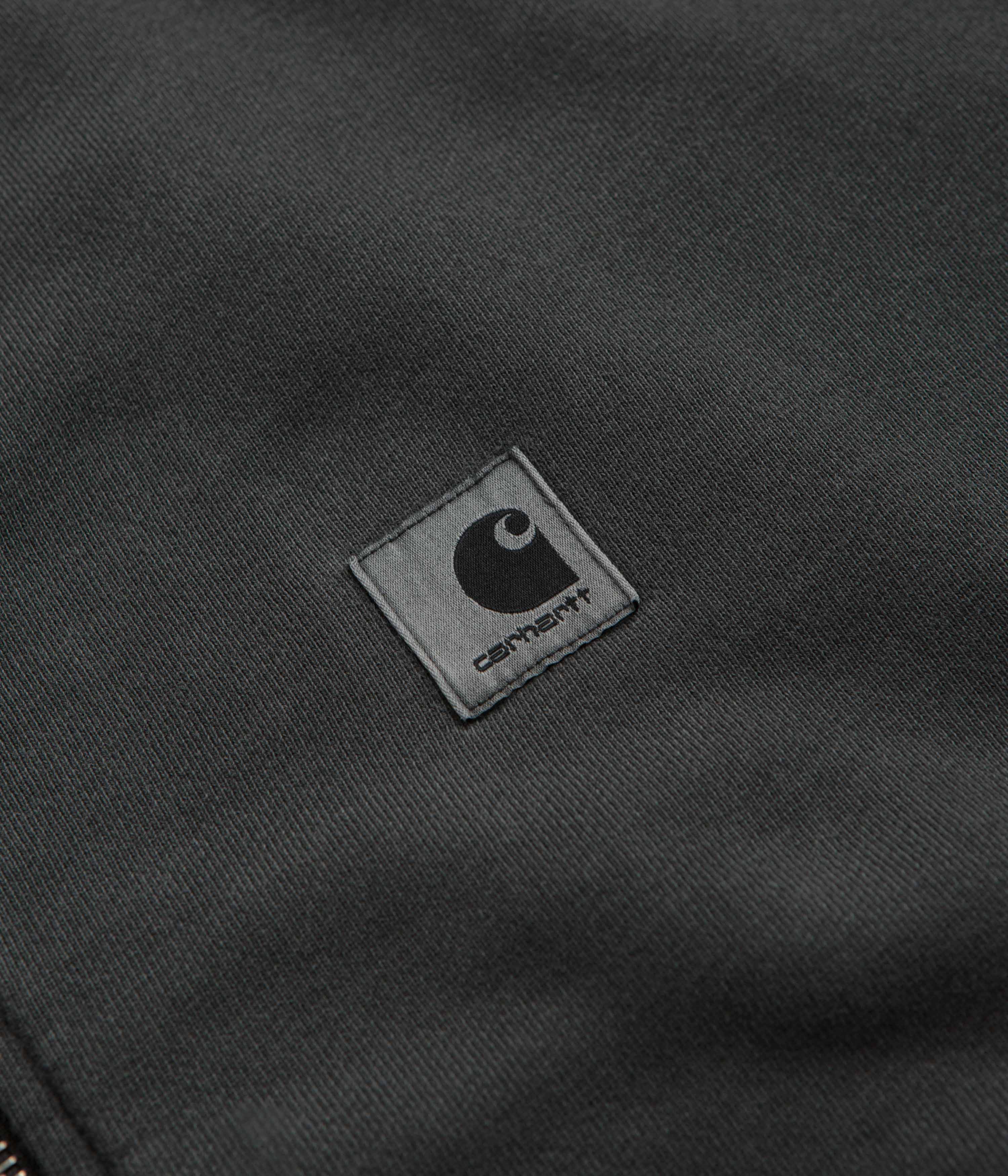 Carhartt Womens Nelson Sweat Bomber Jacket - Charcoal - Image 4