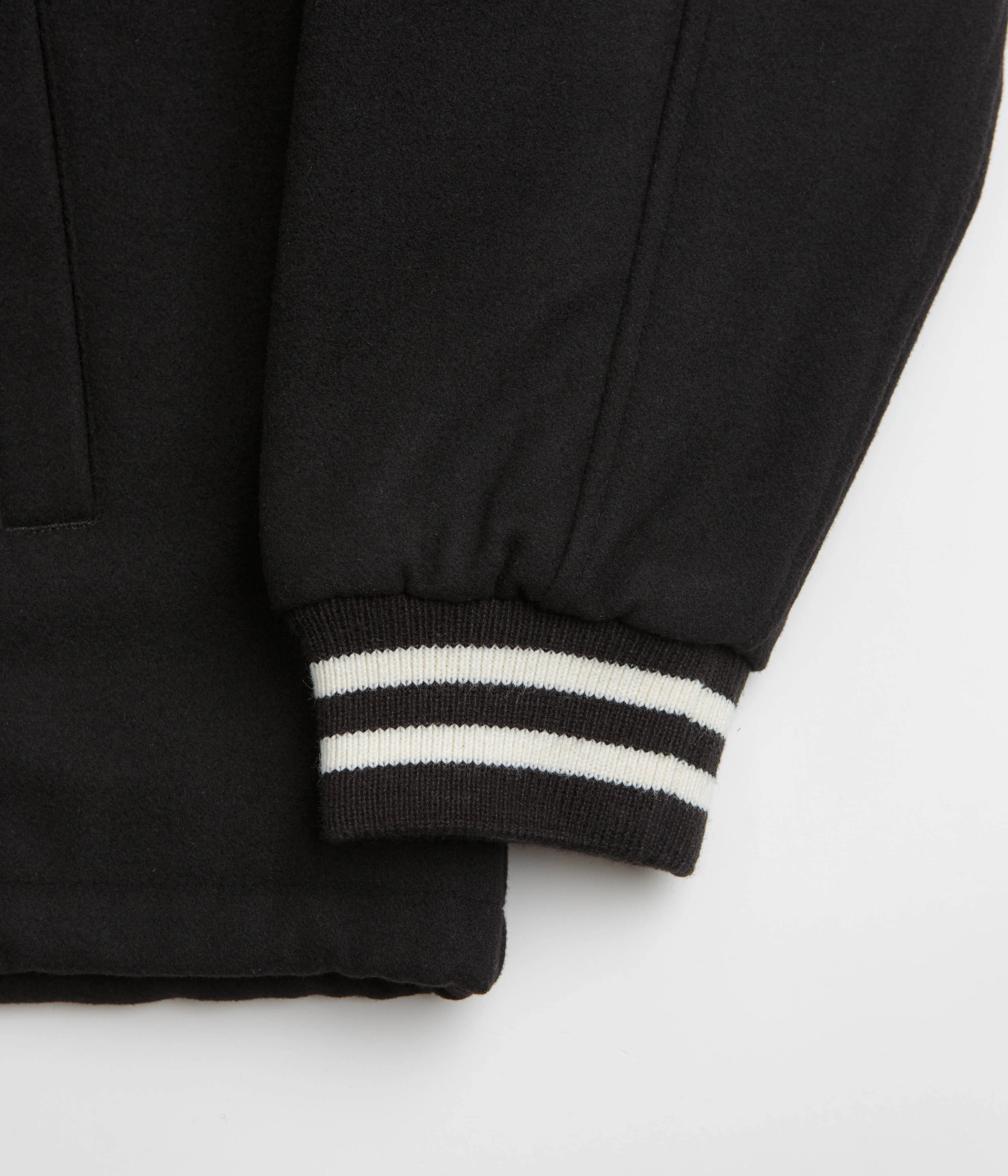 Carhartt Wool Coach Jacket - Black / Wax - Image 8