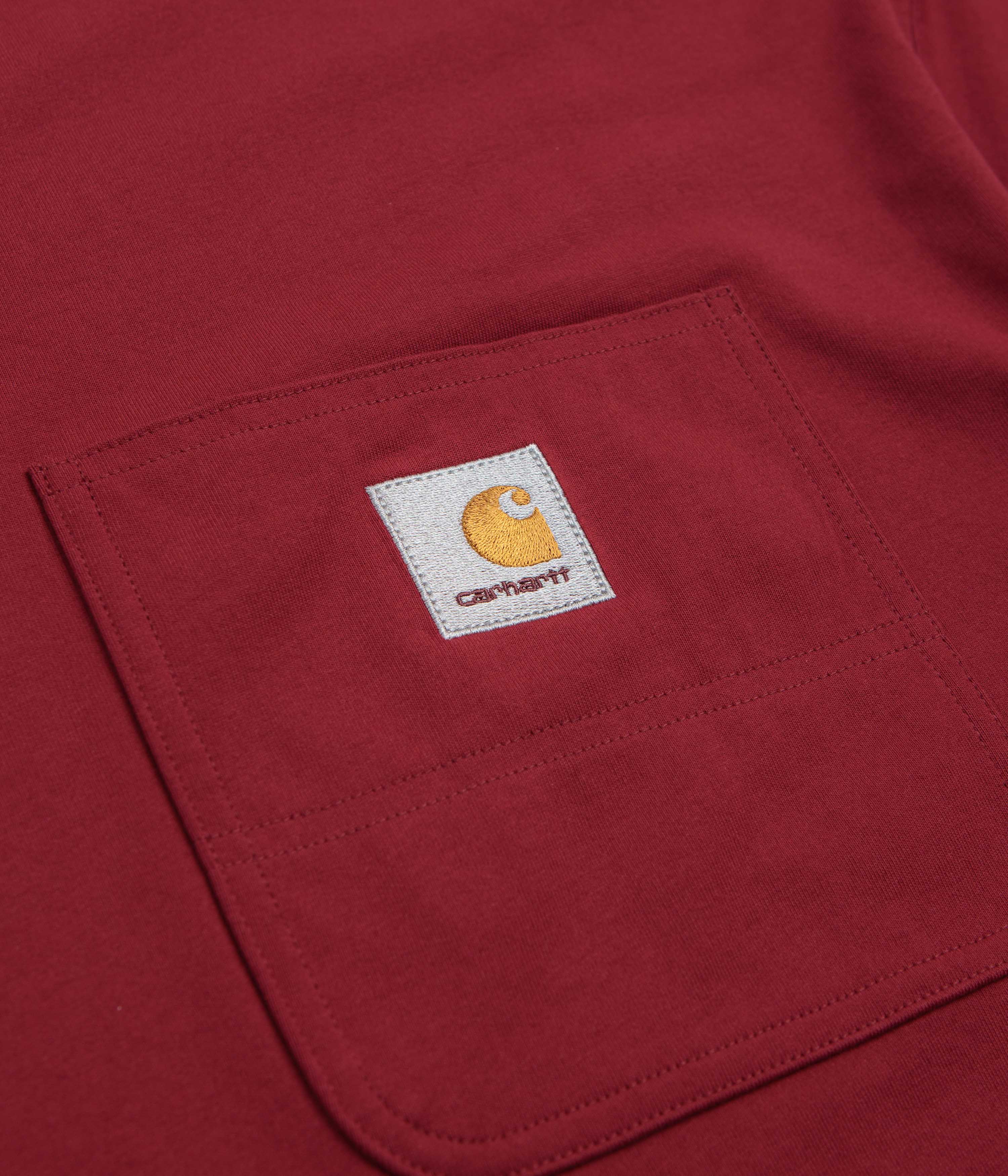 Carhartt Work Pocket T-Shirt - Scarlet - Image 3