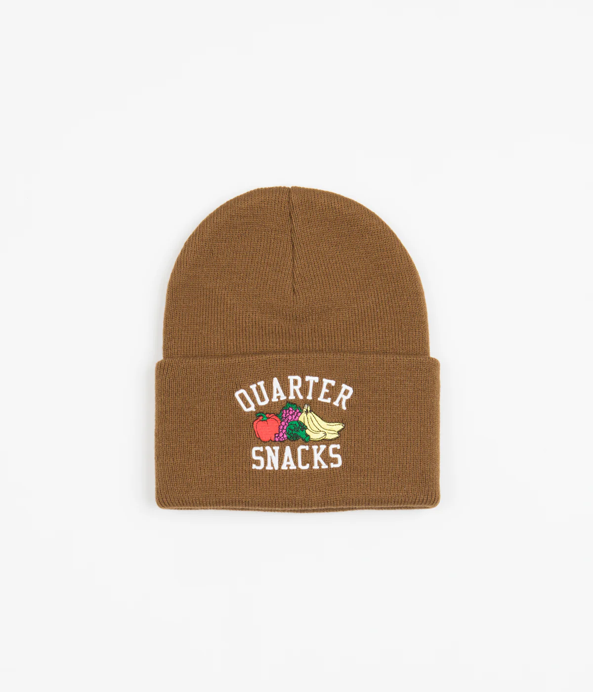 Carhartt x Quartersnacks Acrylic Watch Hat Beanie - Hamilton Brown - Image 2